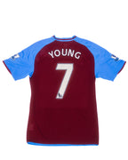 2009-2010 Nike Premier League Aston Villa Young #7