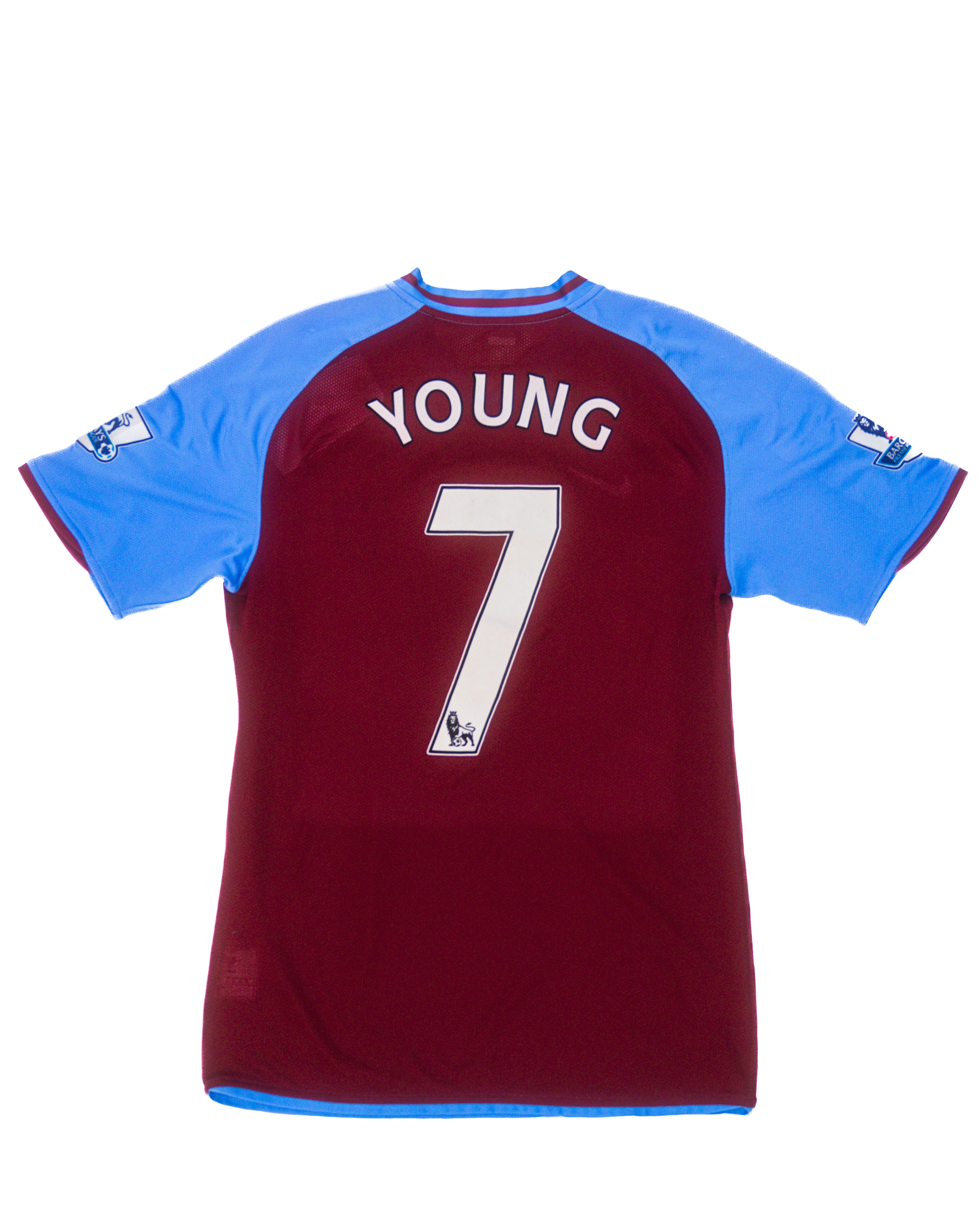 2009-2010 Nike Premier League Aston Villa Young #7