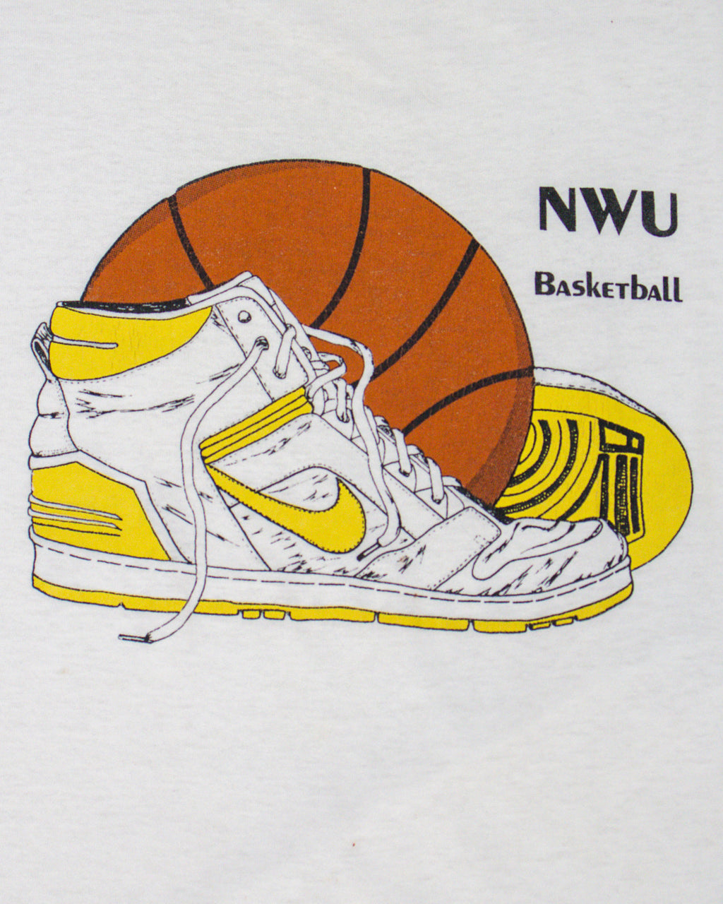 SCREEN STARS BEST NWU BASKETBALL TEE