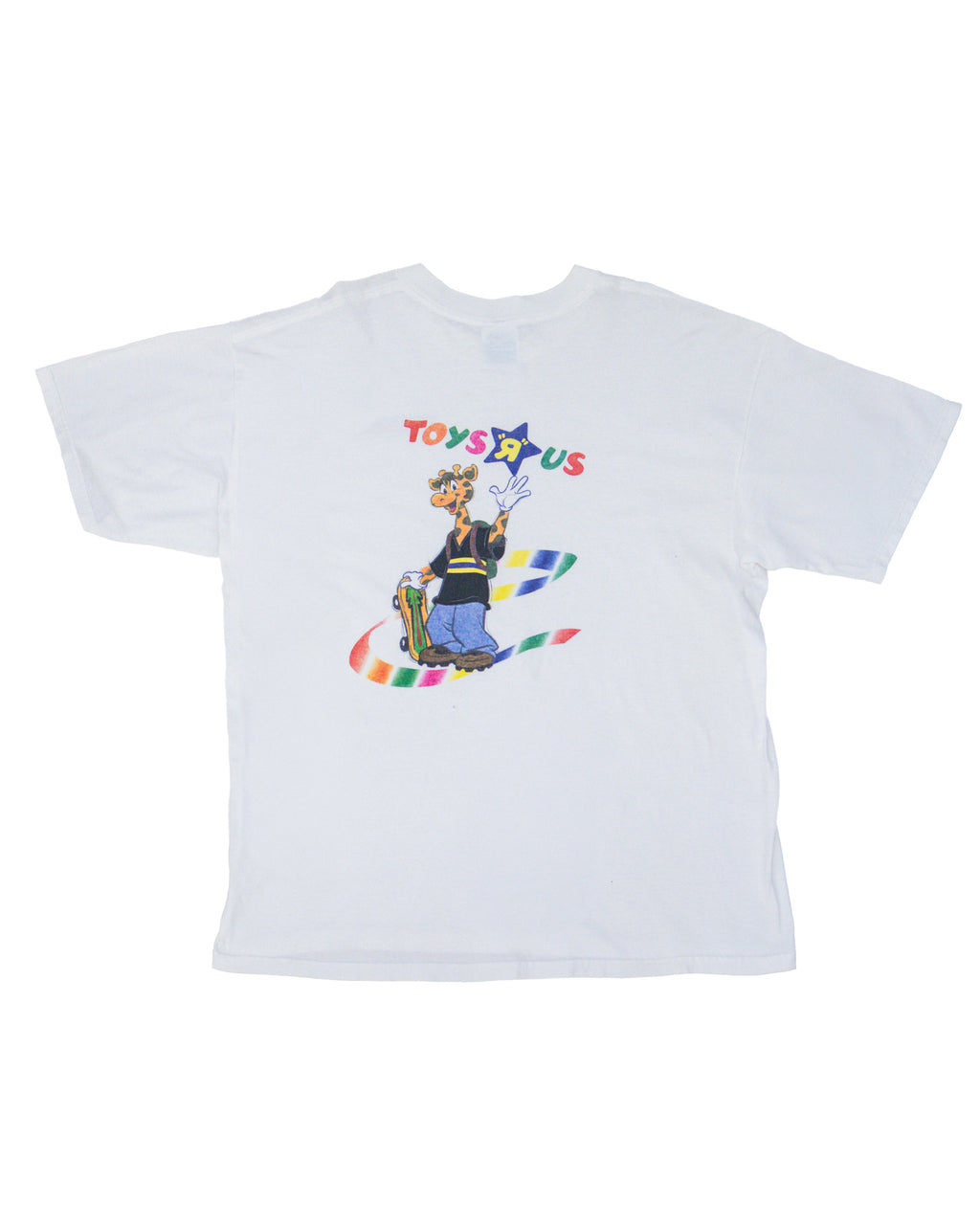 GILDAN CHASE BANK X GEOFFREY THE GIRAFFE TOYS R US TEE