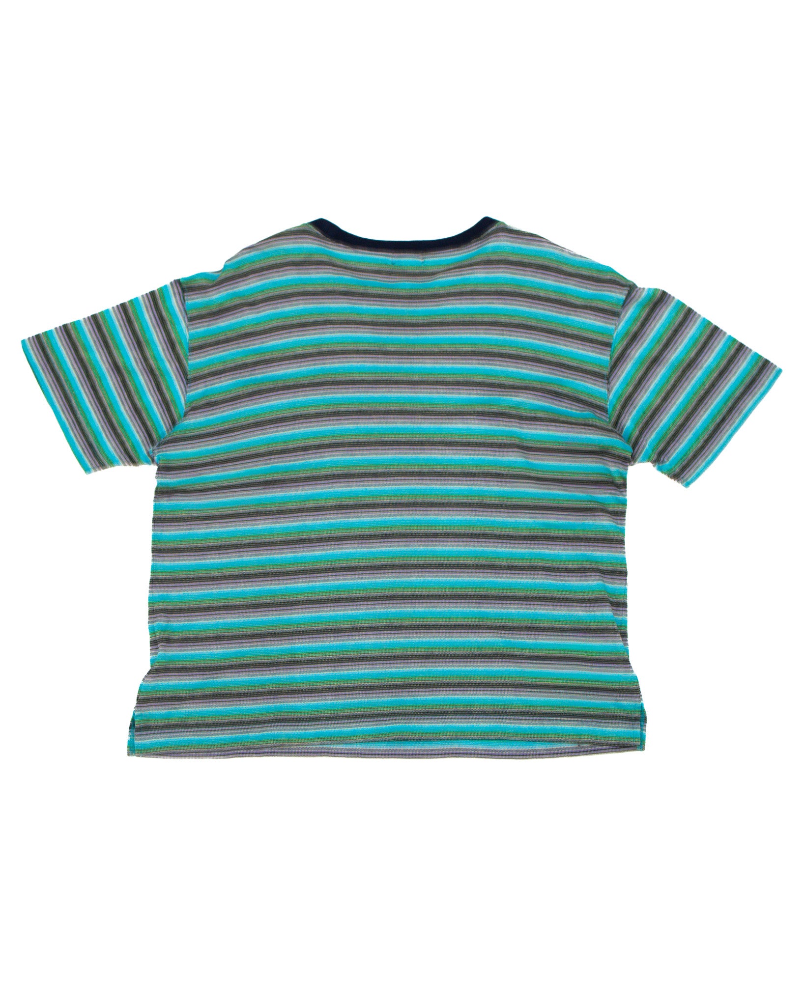 KENZO HOMME 90S SLUBBED STRIPE KNIT
