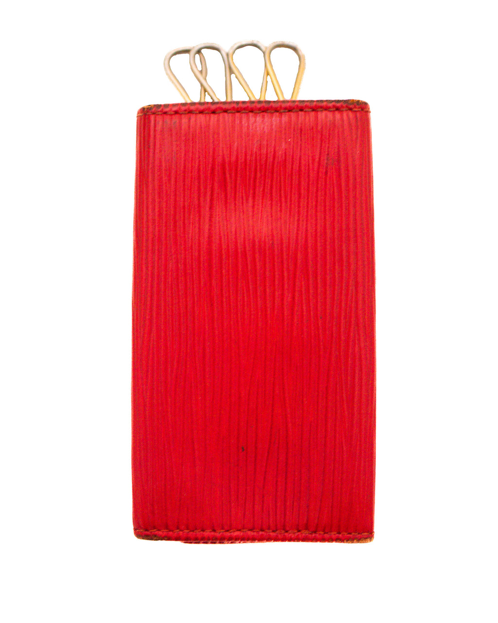 LOUIS VUITTON CASTILIAN RED EPI LEATHER MULTICLÈS
