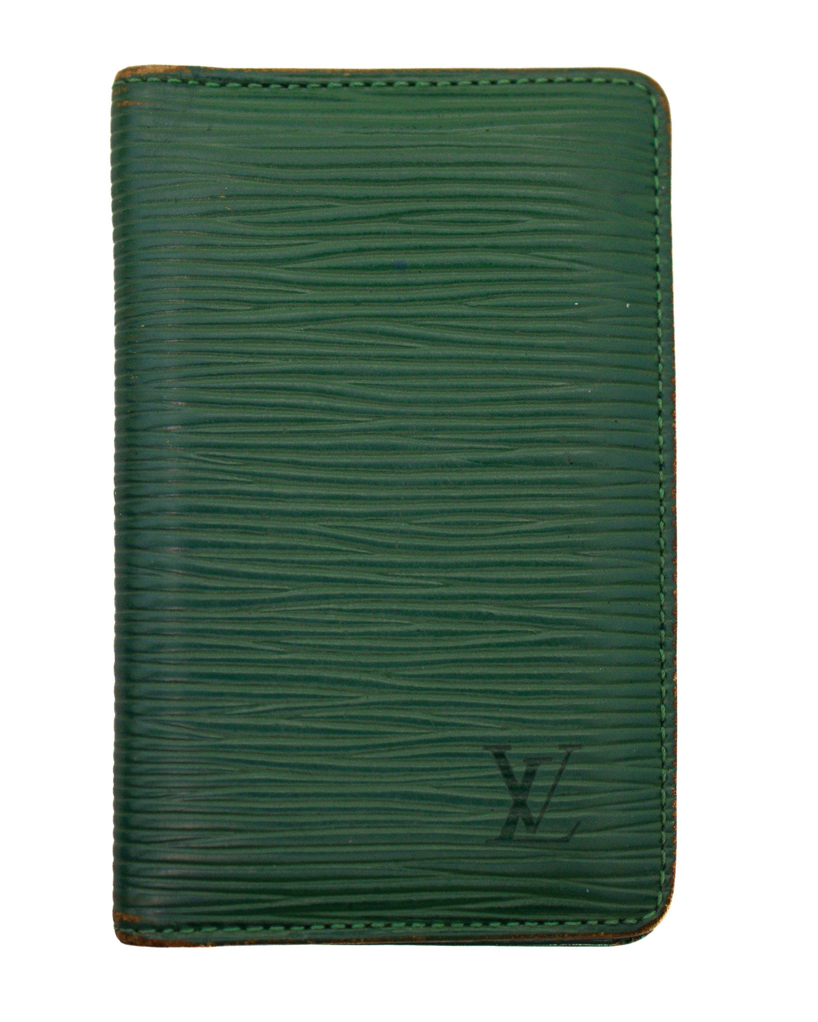 LOUIS VUITTON BORNEO GREEN EPI LEATHER WALLET