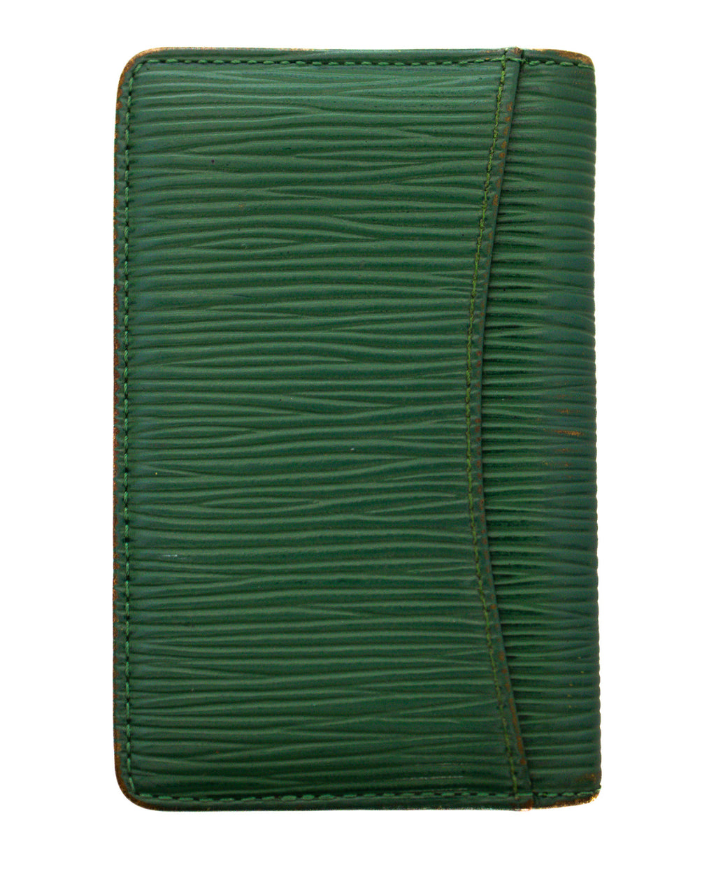 LOUIS VUITTON BORNEO GREEN EPI LEATHER WALLET