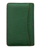LOUIS VUITTON BORNEO GREEN EPI LEATHER WALLET