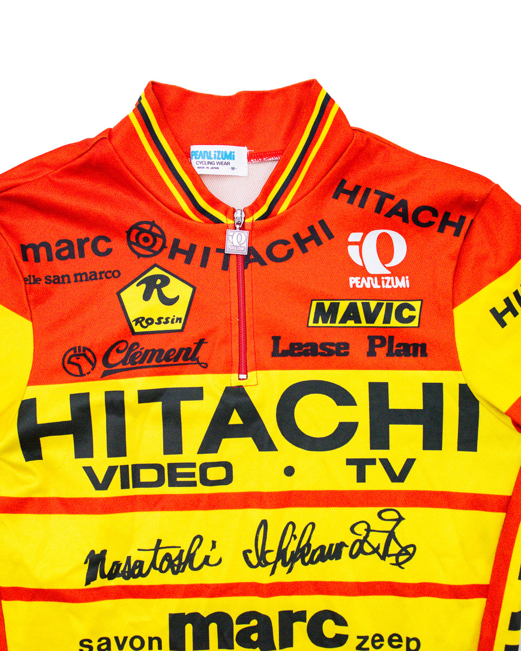 PEARL IZUMI HITACHI-ROSSIN MASATOSHI ICHIKAWA CYCLING JERSEY