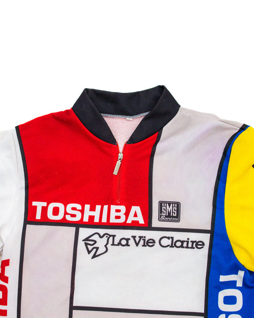 SANTINI SMS LA VIE CLAIRE 'TOSHIBA' CYCLING JERSEY