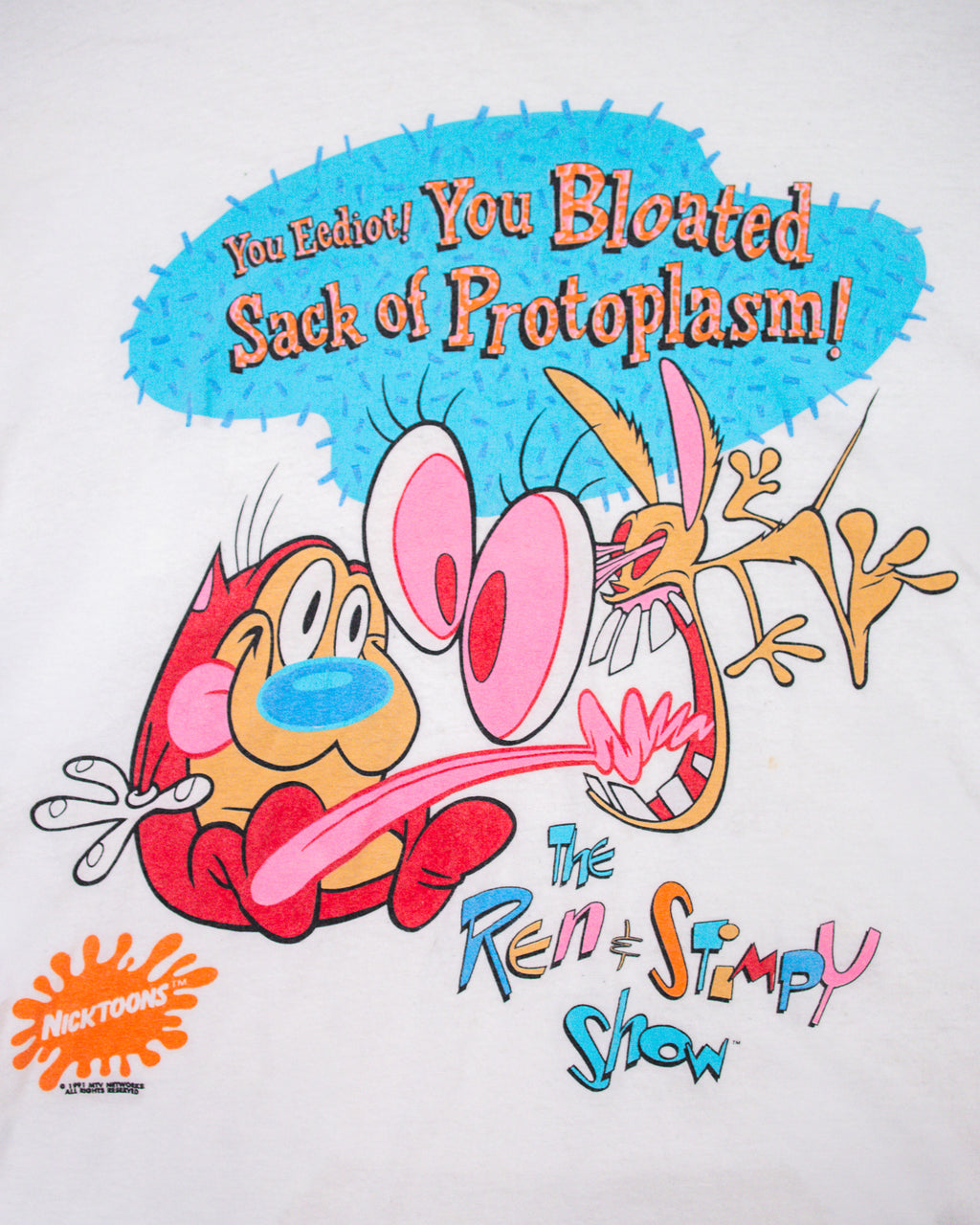 STANLEY DESANTIS REN & STIMPY NICKTOONS TEE