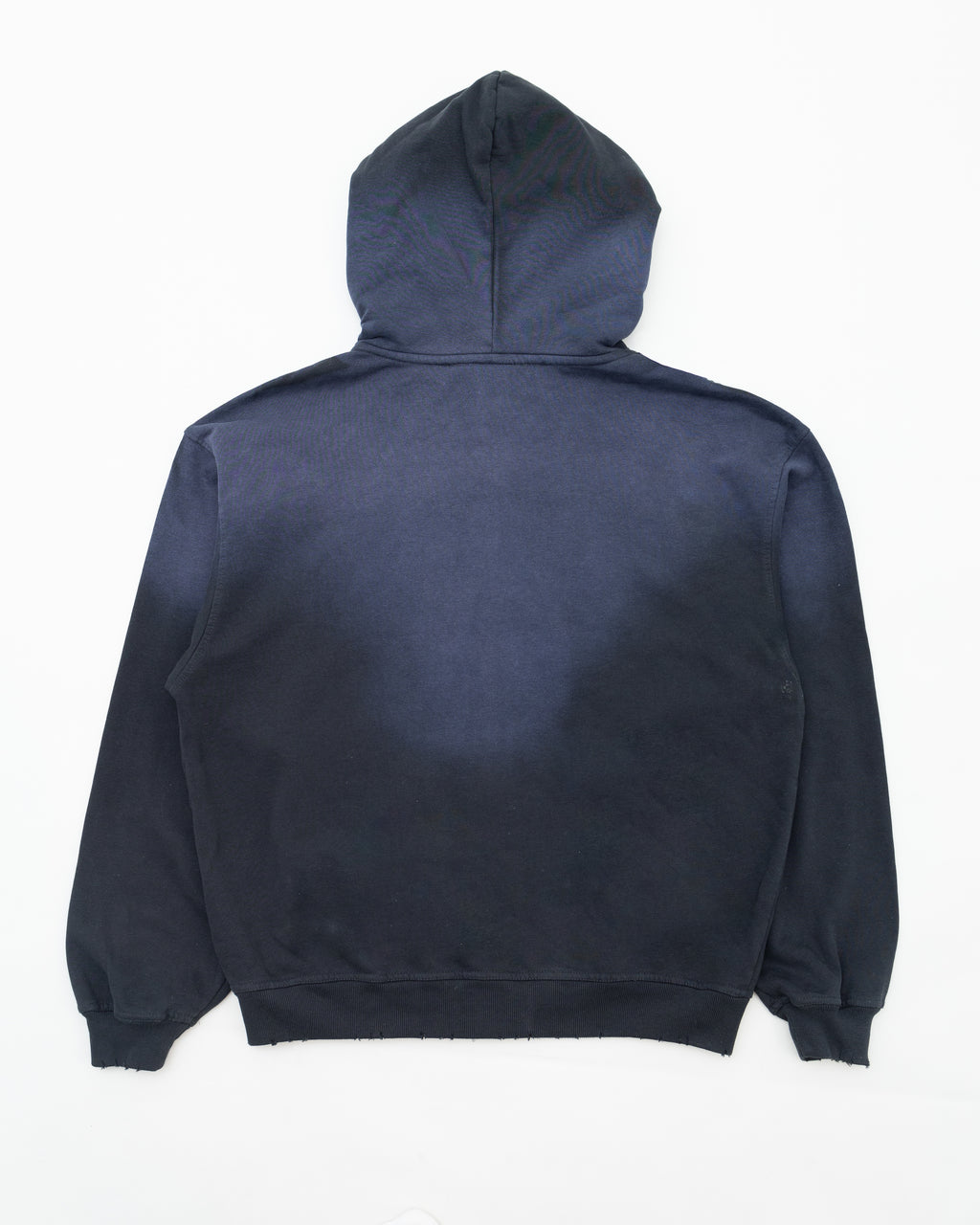 Faded Patchwork Hoodie
