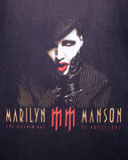 2003 SHOOT MARILYN MANSON GROTESK BURLESK TOUR TEE