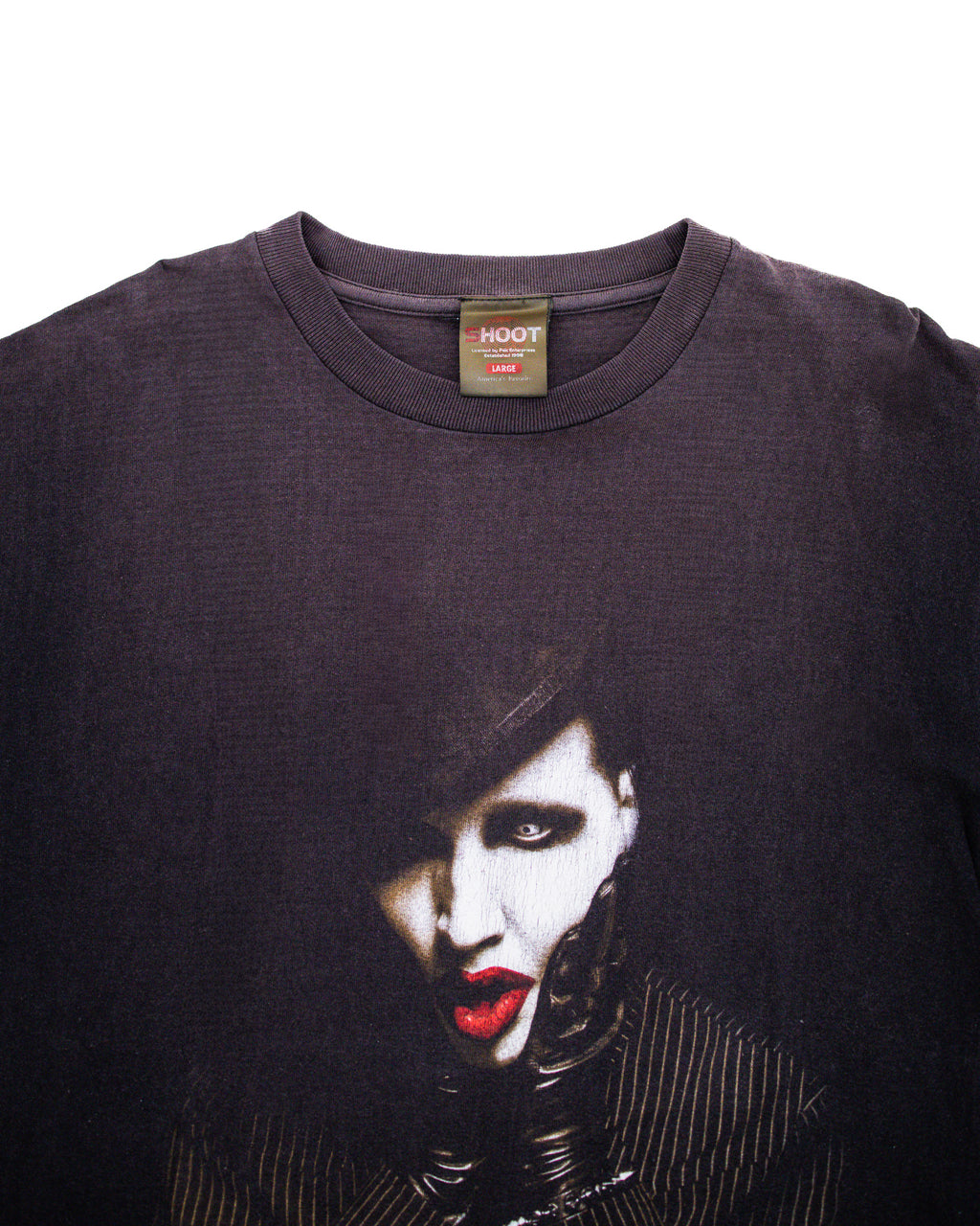 2003 SHOOT MARILYN MANSON GROTESK BURLESK TOUR TEE