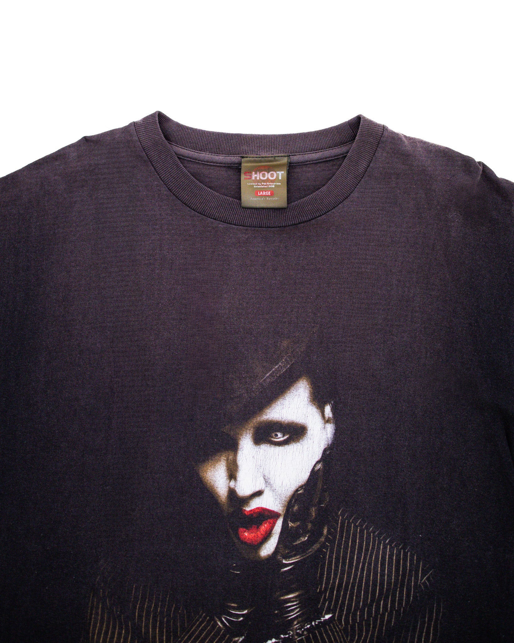 2003 SHOOT MARILYN MANSON GROTESK BURLESK TOUR TEE