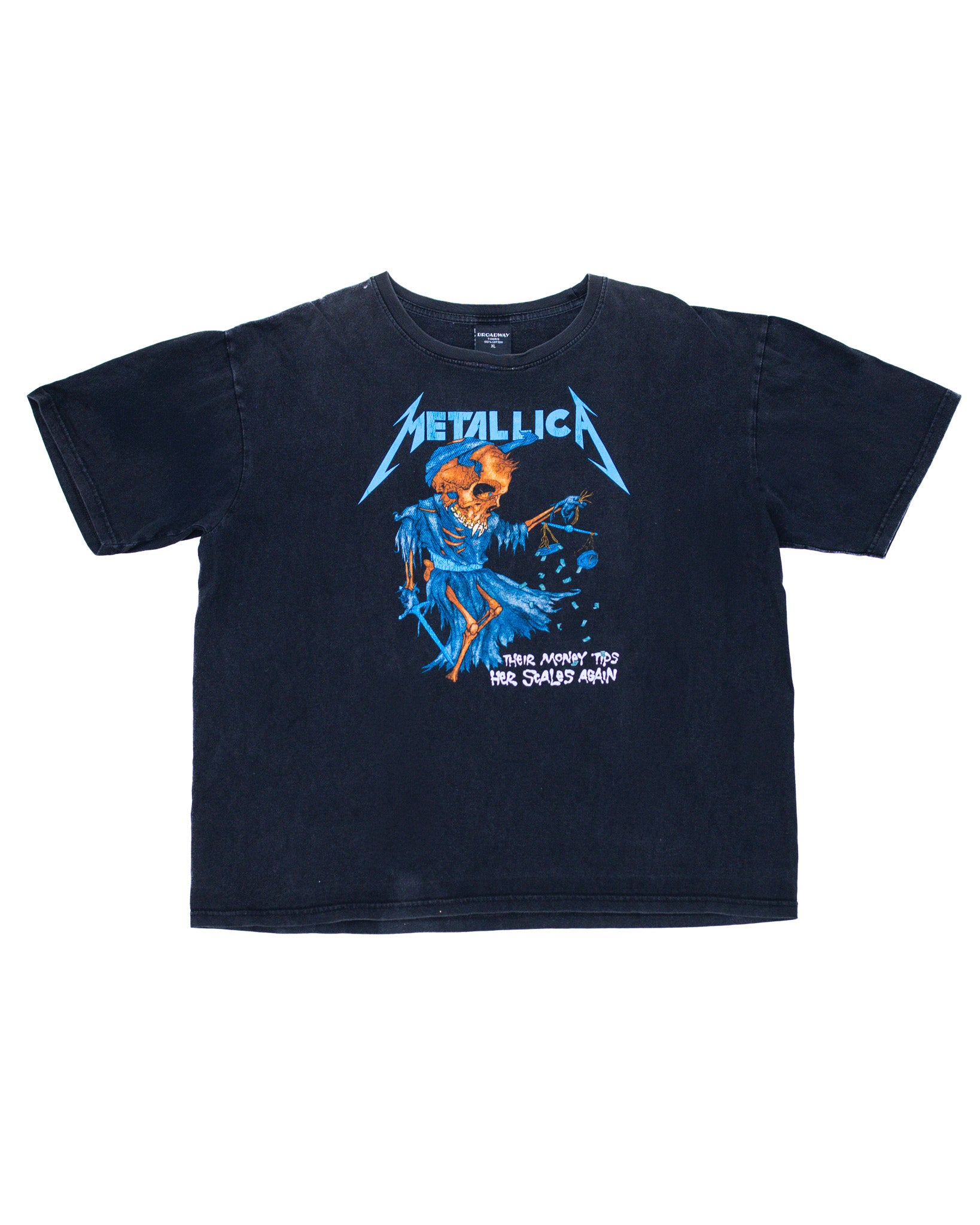 METALLICA ...AND JUSTICE FOR ALL BOOTLEG TEE