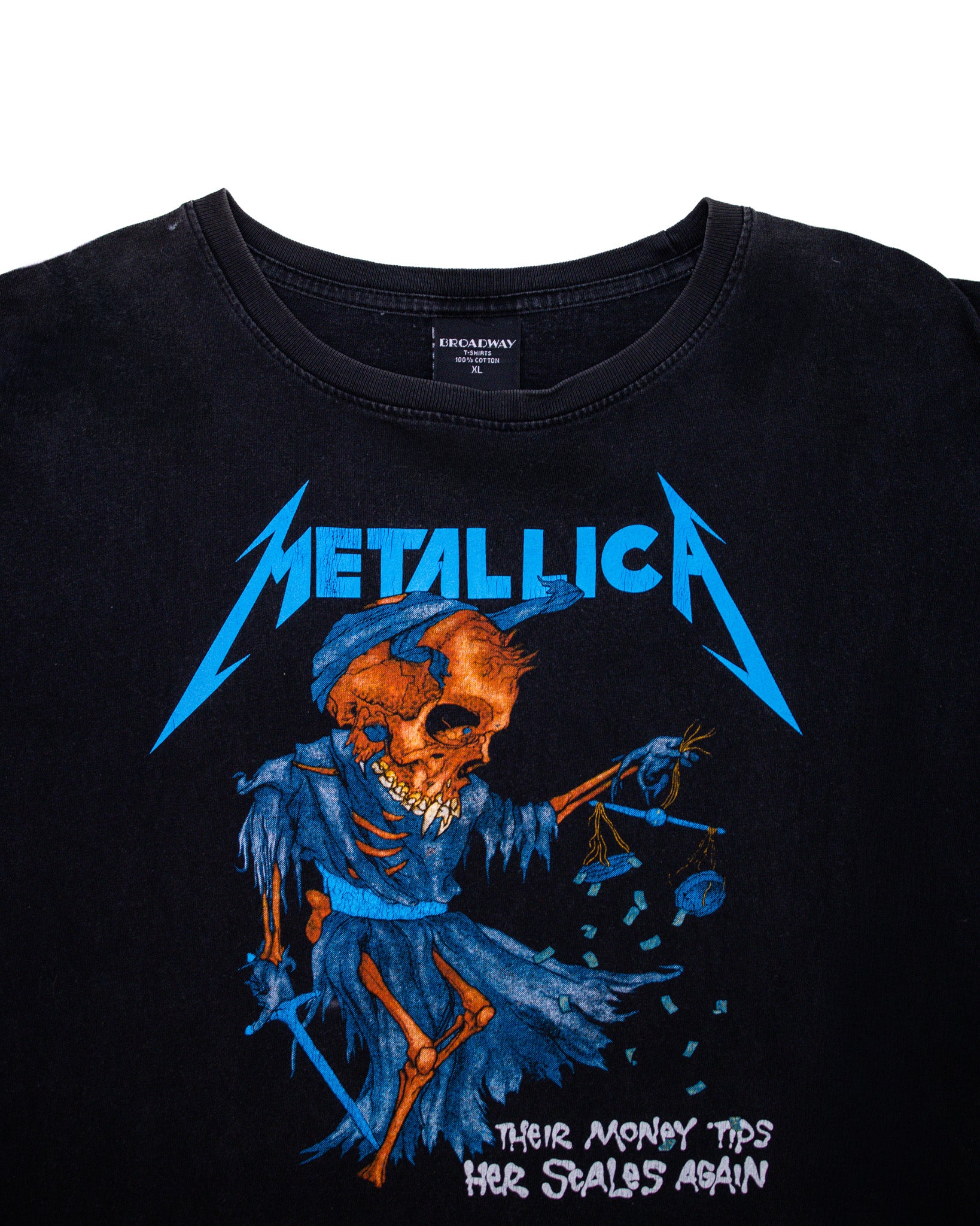METALLICA ...AND JUSTICE FOR ALL BOOTLEG TEE