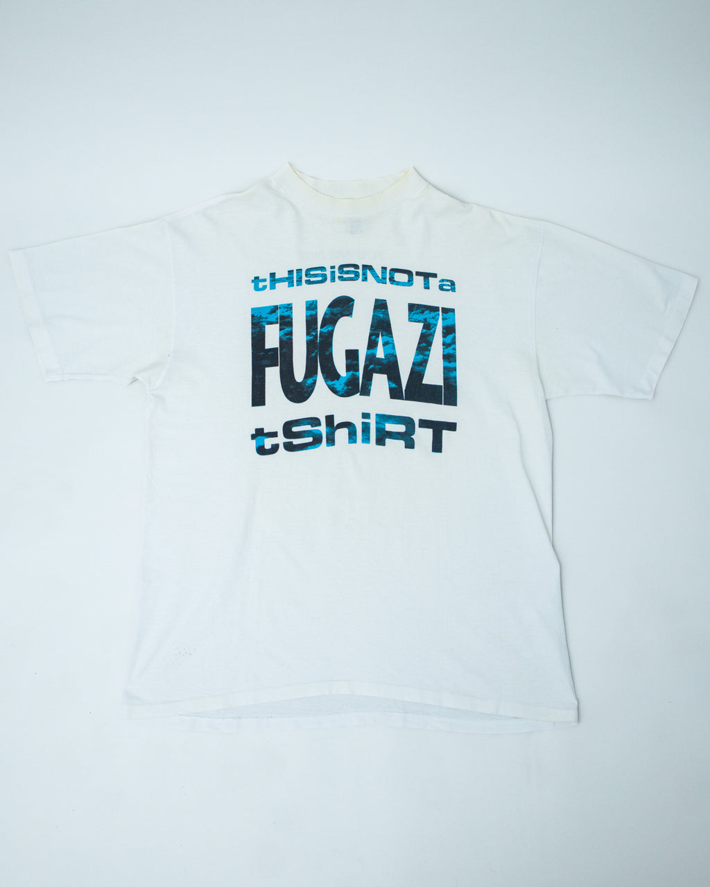 1990s Fugazi 'This Is Not A Fugazi T-Shirt' T