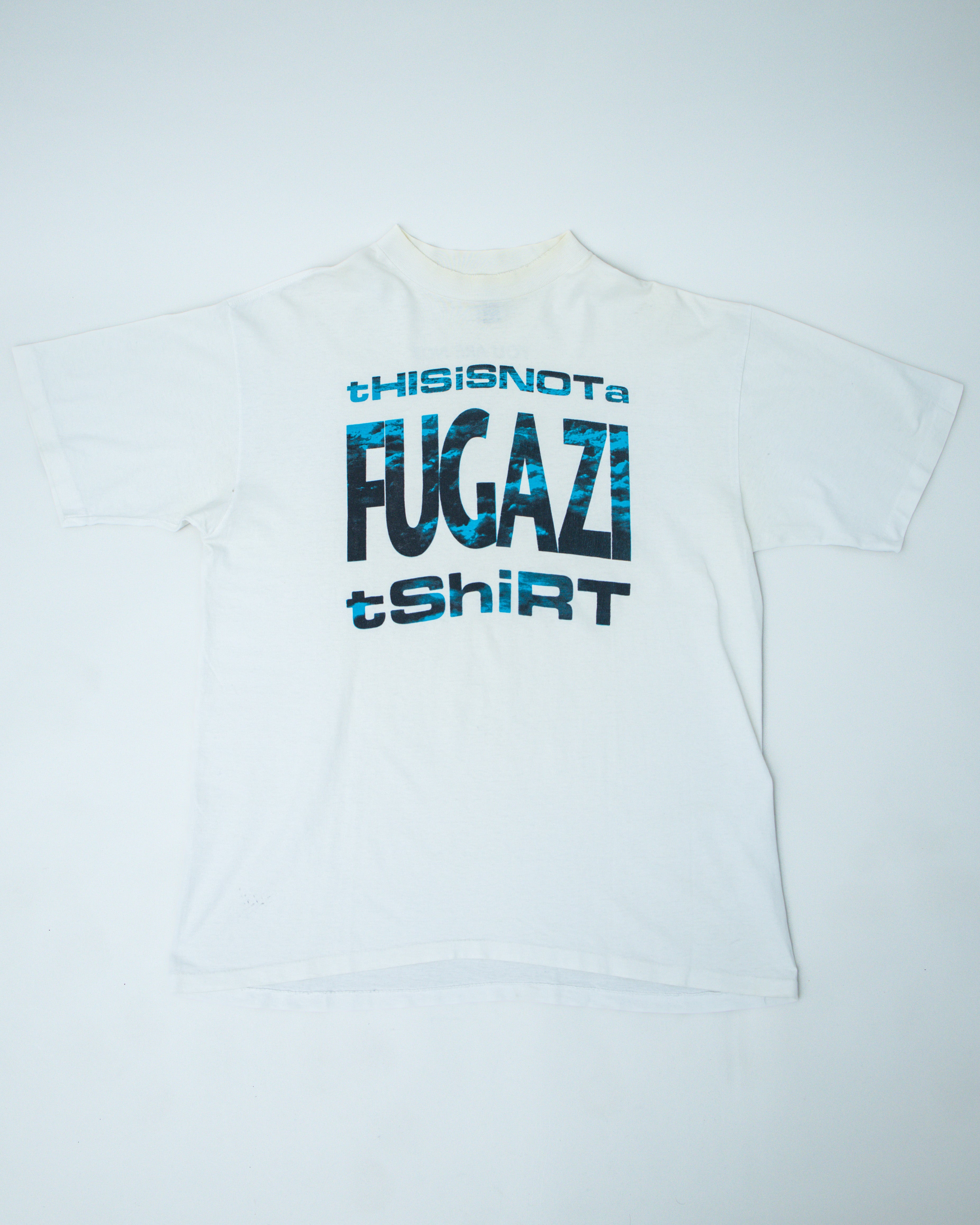 1990s Fugazi 'This Is Not A Fugazi T-Shirt' T
