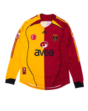 ADIDAS GALATASARAY 2005 - 06 HOME KIT (HASAN ŞAŞ 10)
