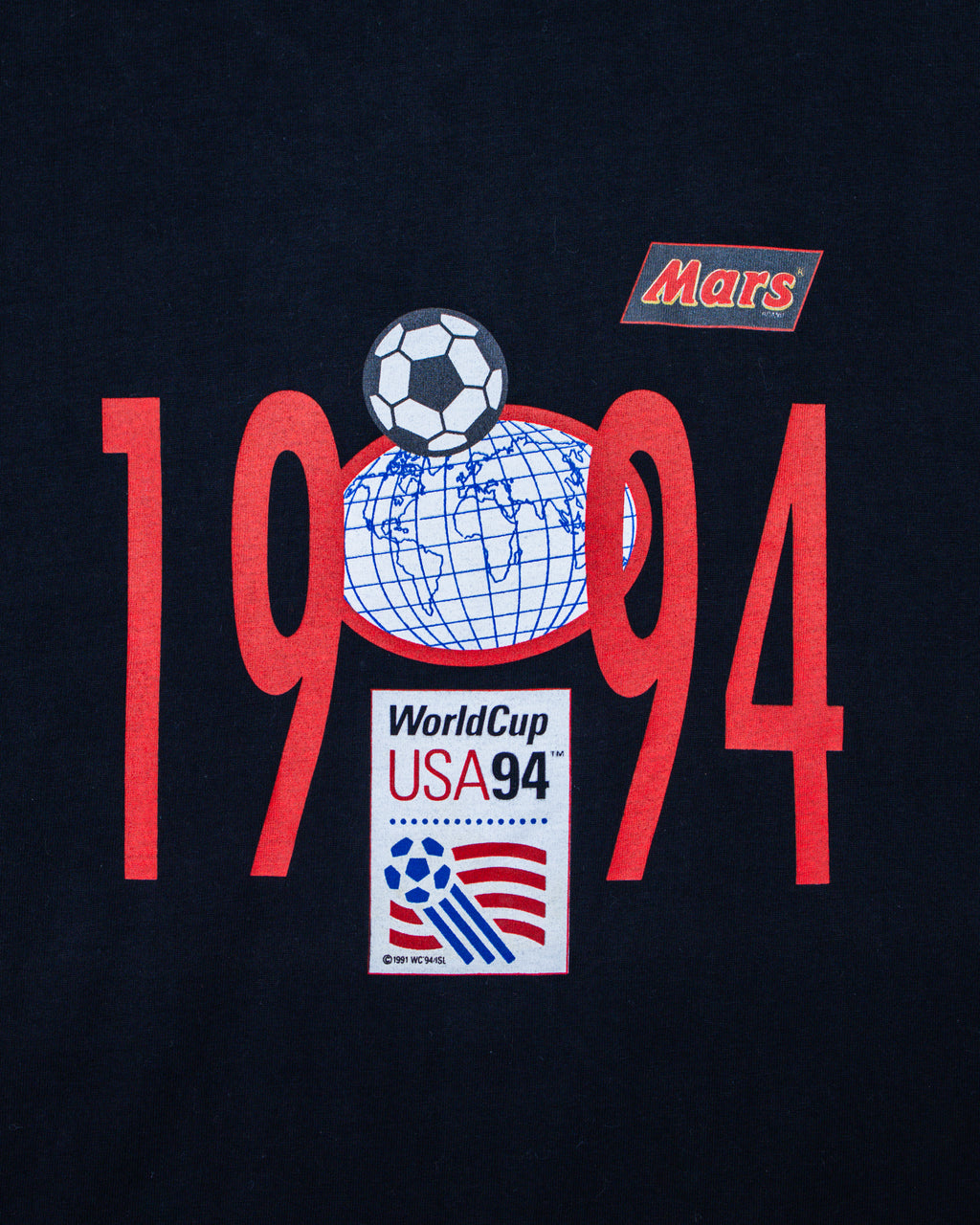 1994 Snickers World Cup Mars Bar T