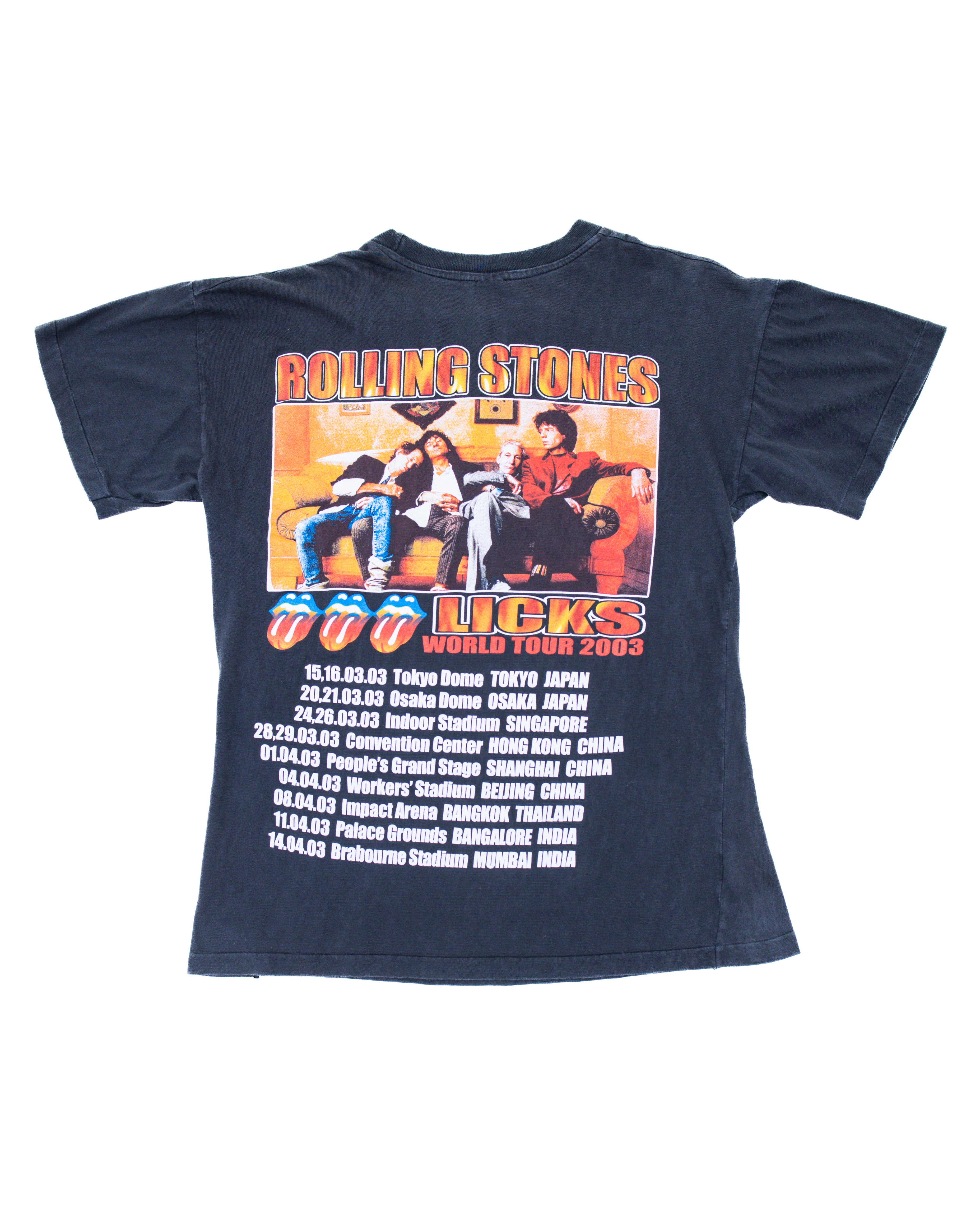 2003 The Rolling Stones Licks Tour T