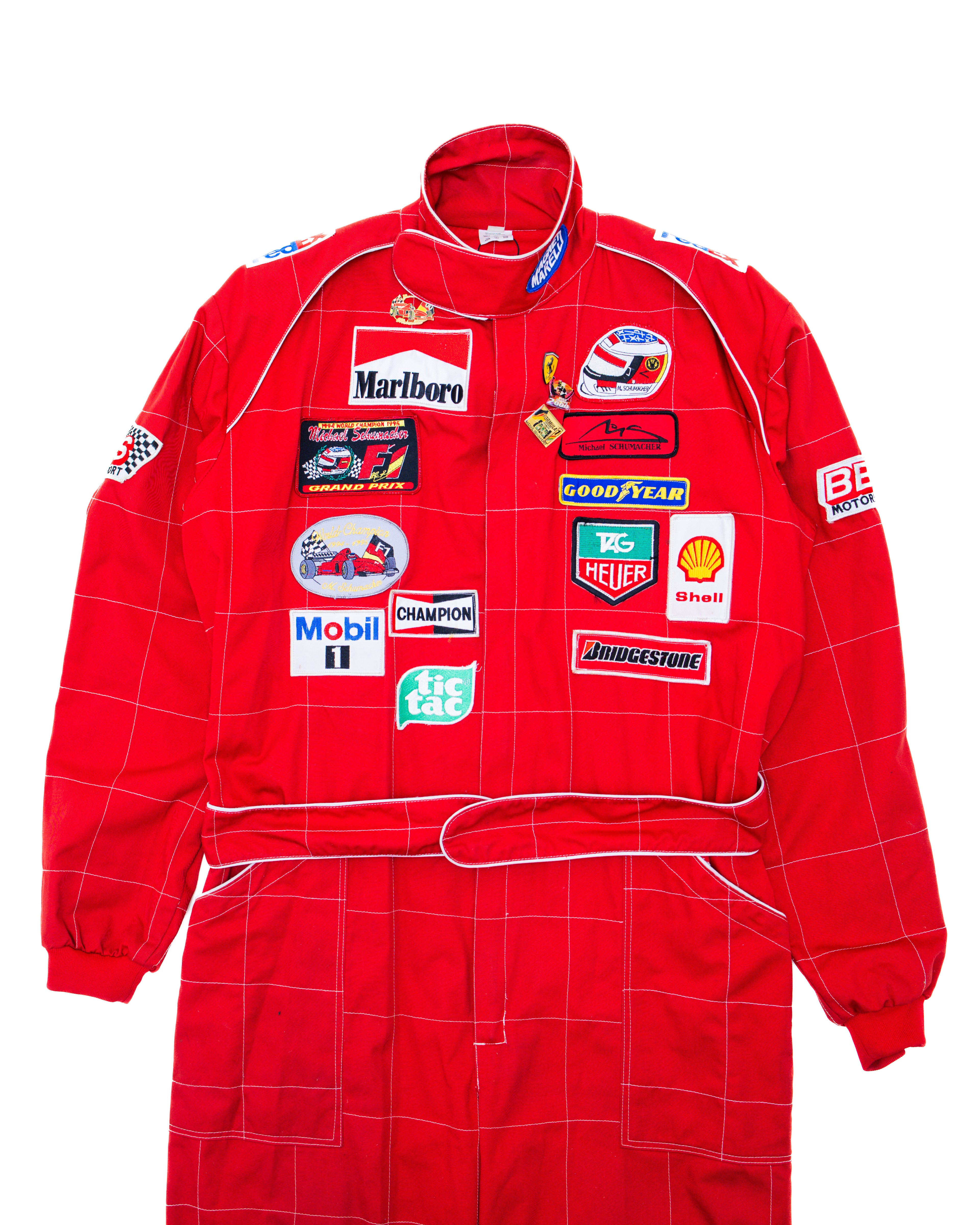Vintage Racing Bodysuit Pullover Schumacher