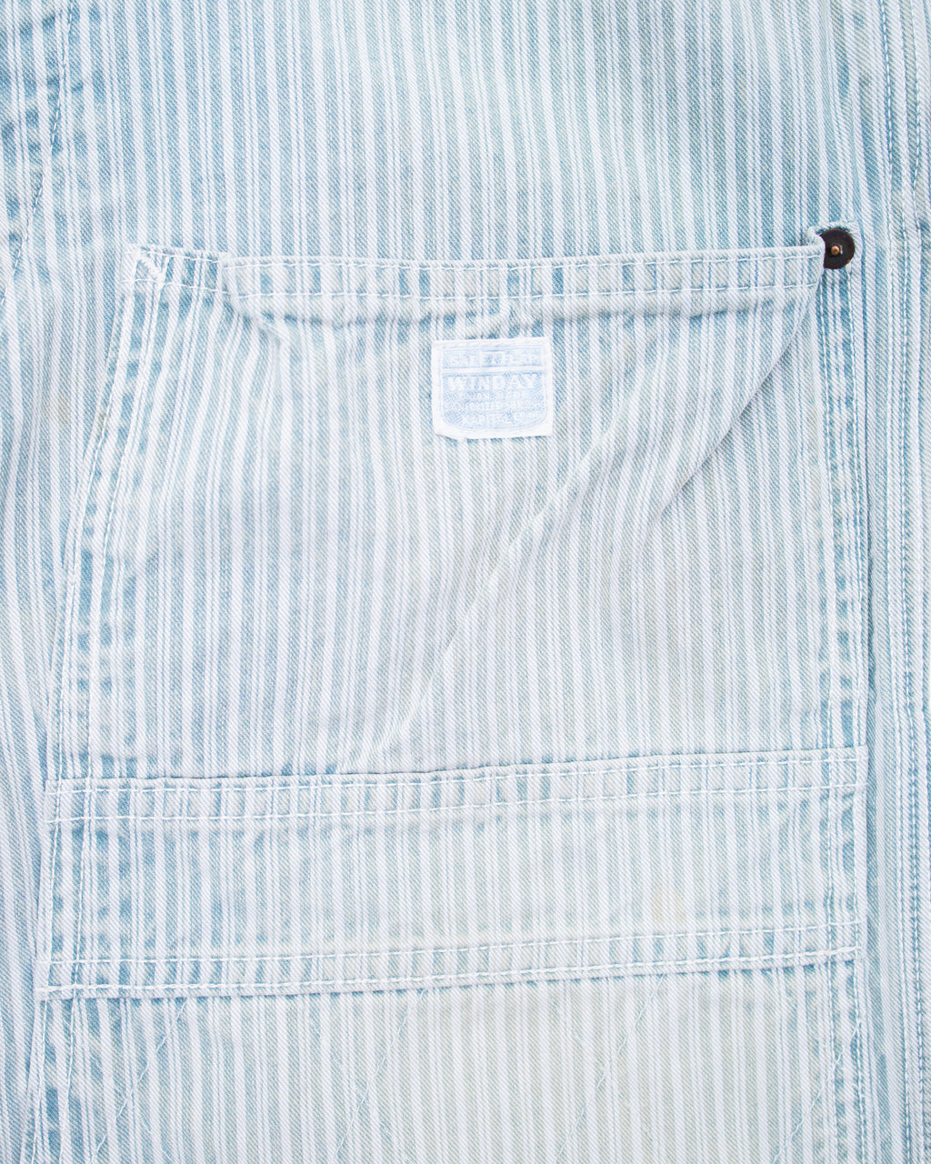 Kapital Hickory Stripe Carpenter Pants