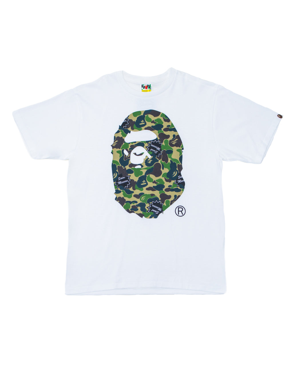 Bape x St. Michael Collab Ape Head T
