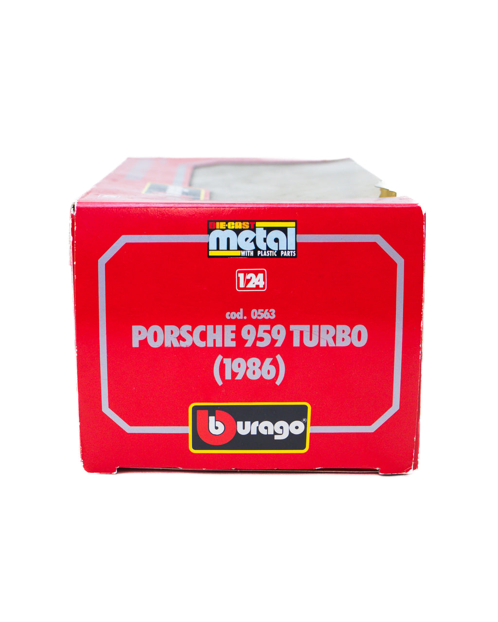 1986 Bburago Porsche 959 Turbo 1/24th Scale Model