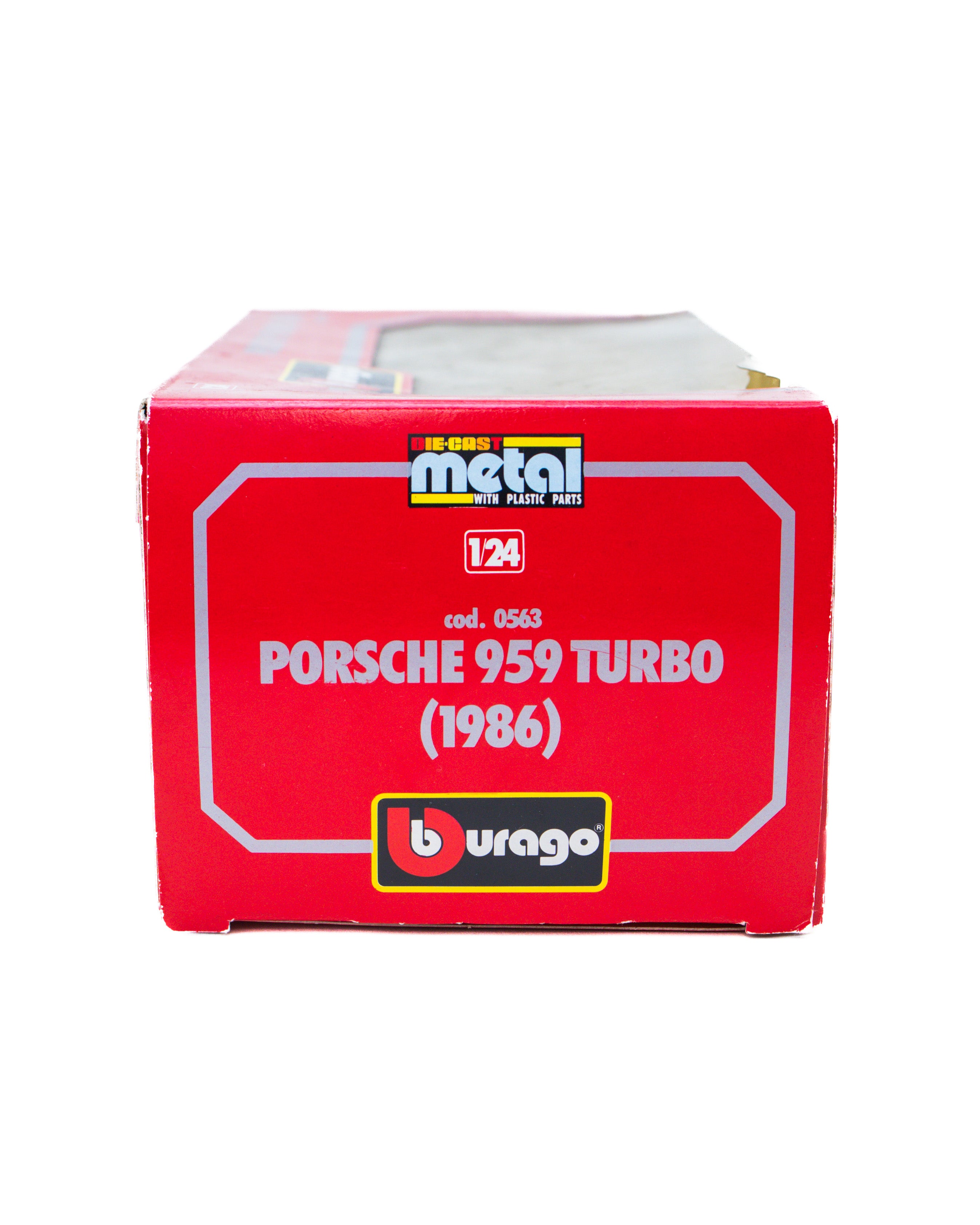 1986 Bburago Porsche 959 Turbo 1/24th Scale Model