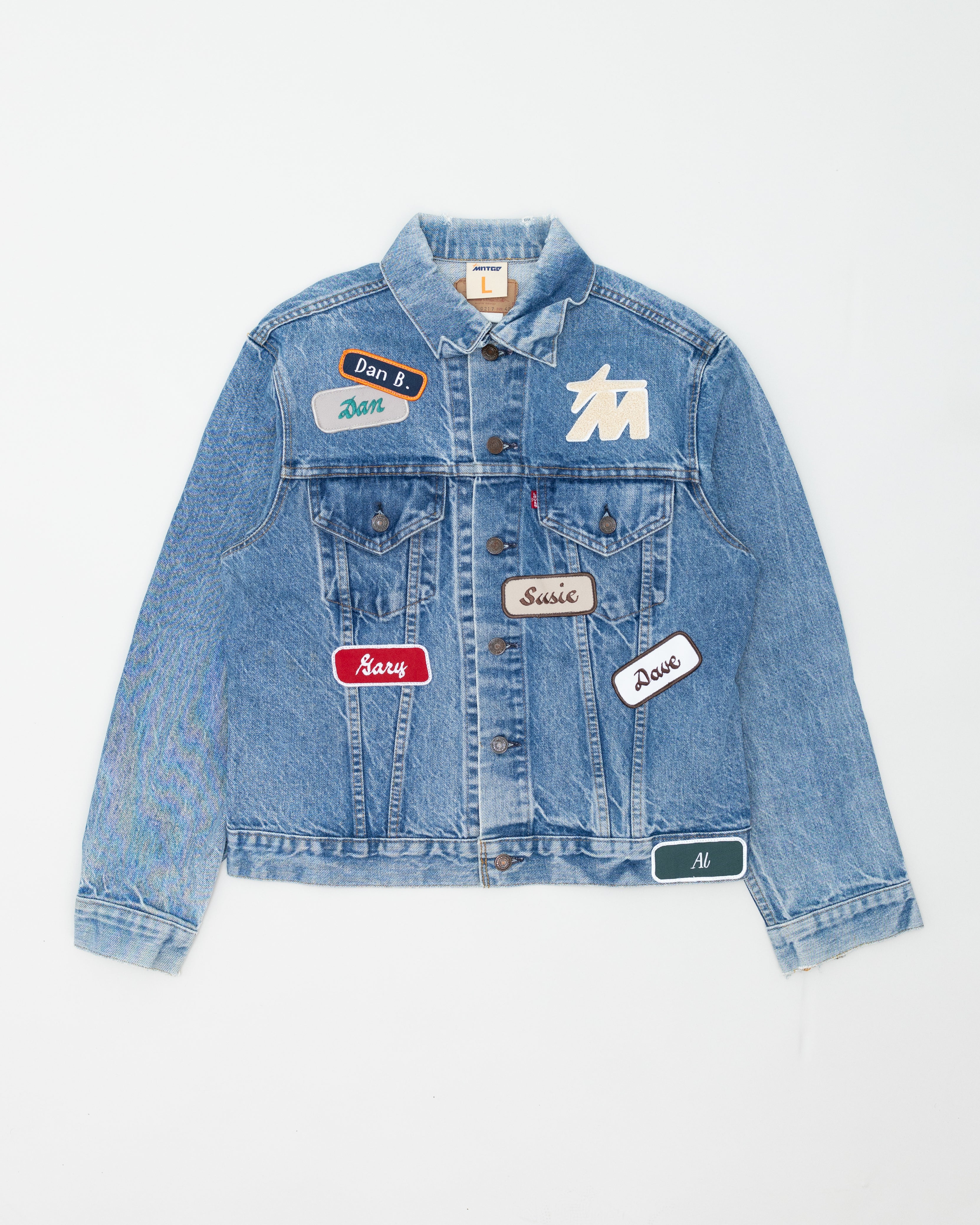 M-STAR Patchwork Denim Jacket