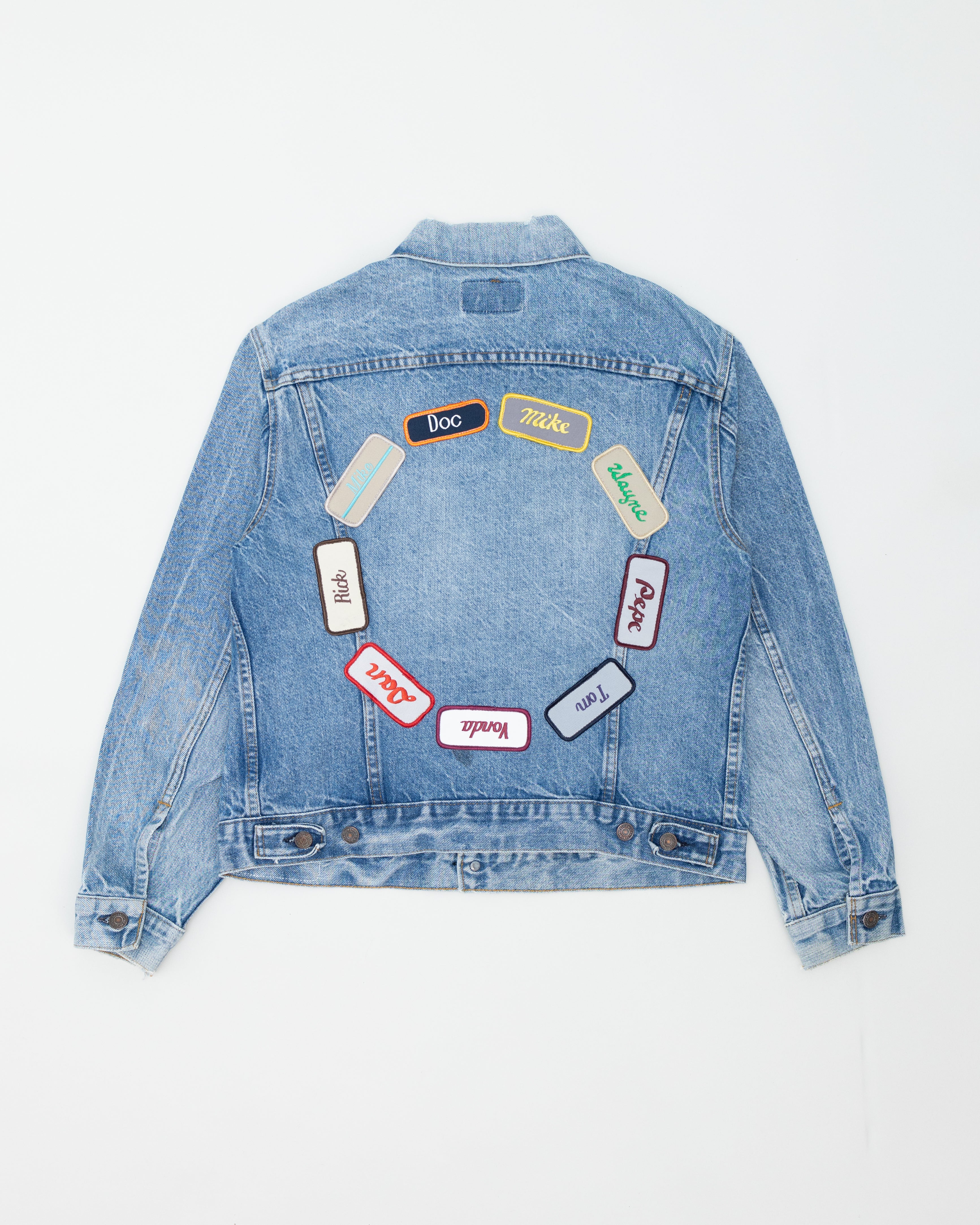 M-STAR Patchwork Denim Jacket