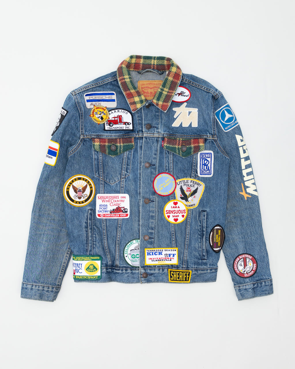 M-STAR Patchwork Denim Jacket