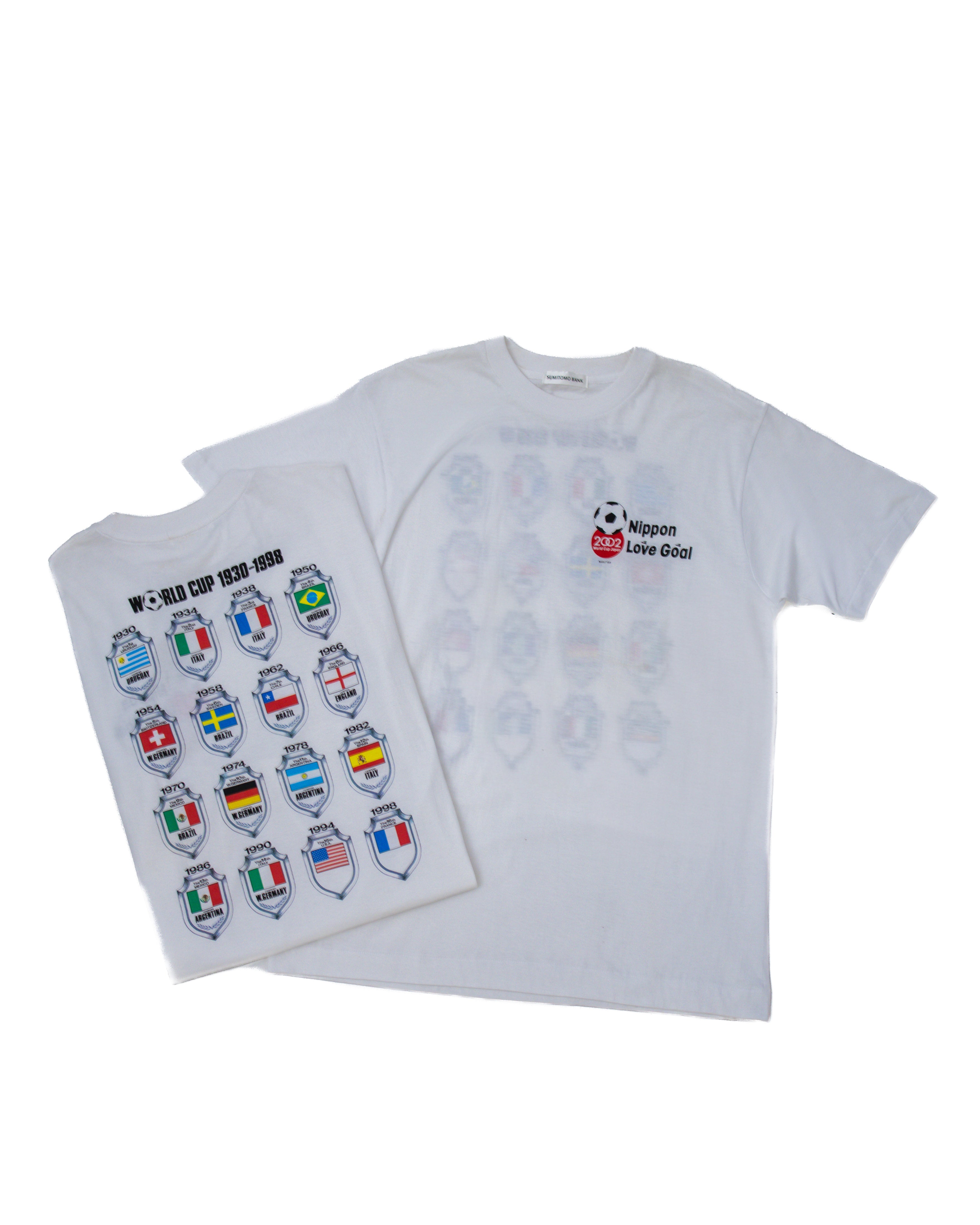 SUMITOMO BANK 2002 NIPPON LOVE GOAL TEE