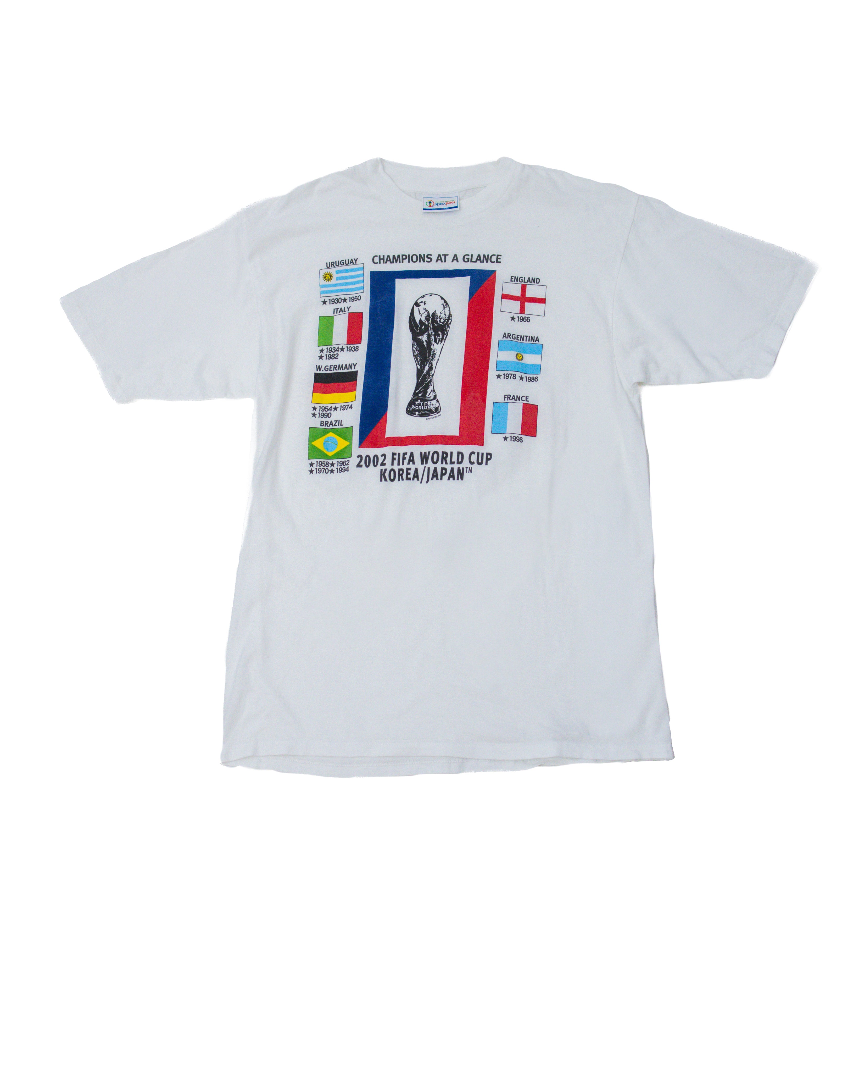 FIFA 2002 WORLD CUP KOREA/JAPAN SOUVENIR TEE