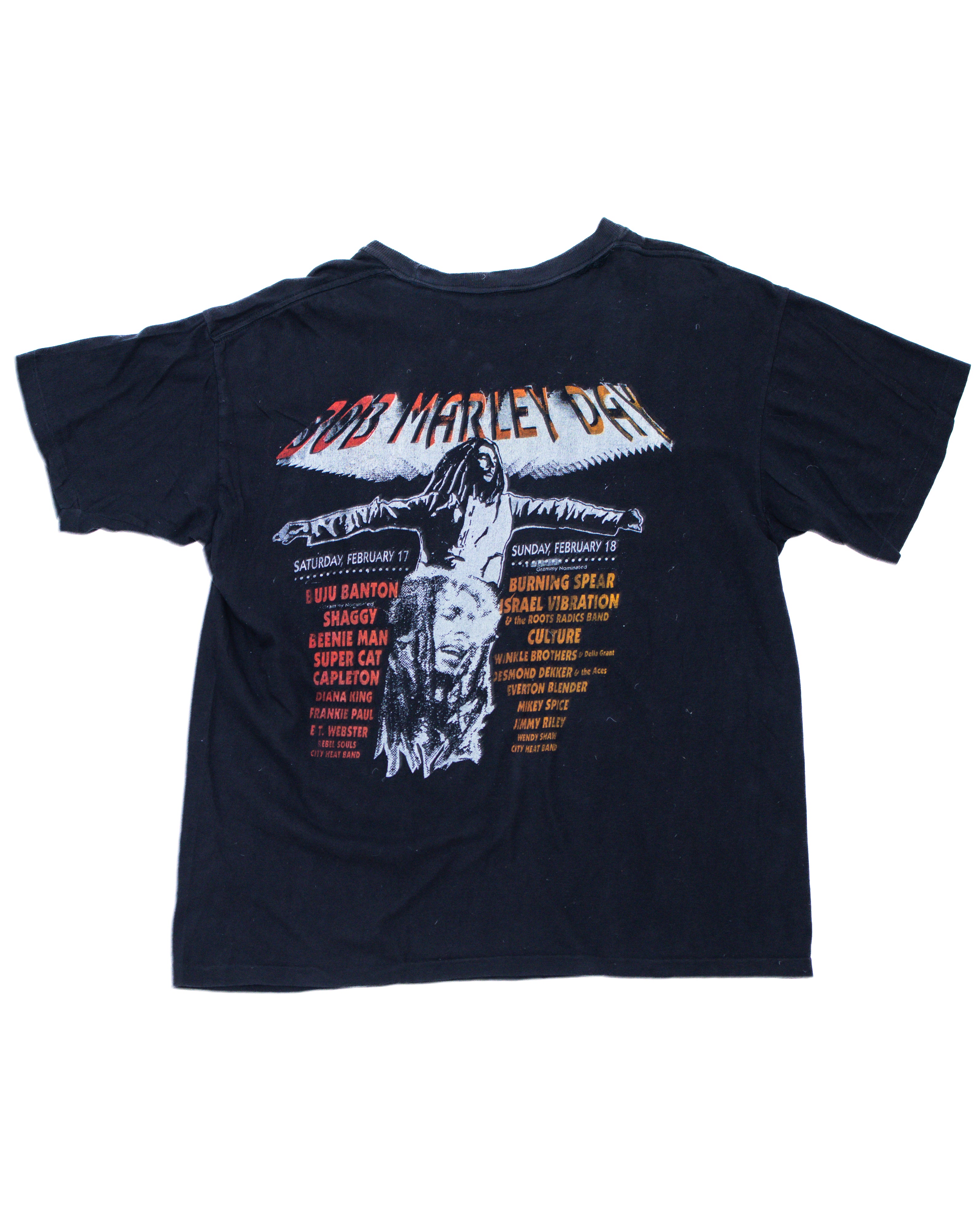 BIG BEAR 1996 BOB MARLEY DAY FESTIVAL TEE