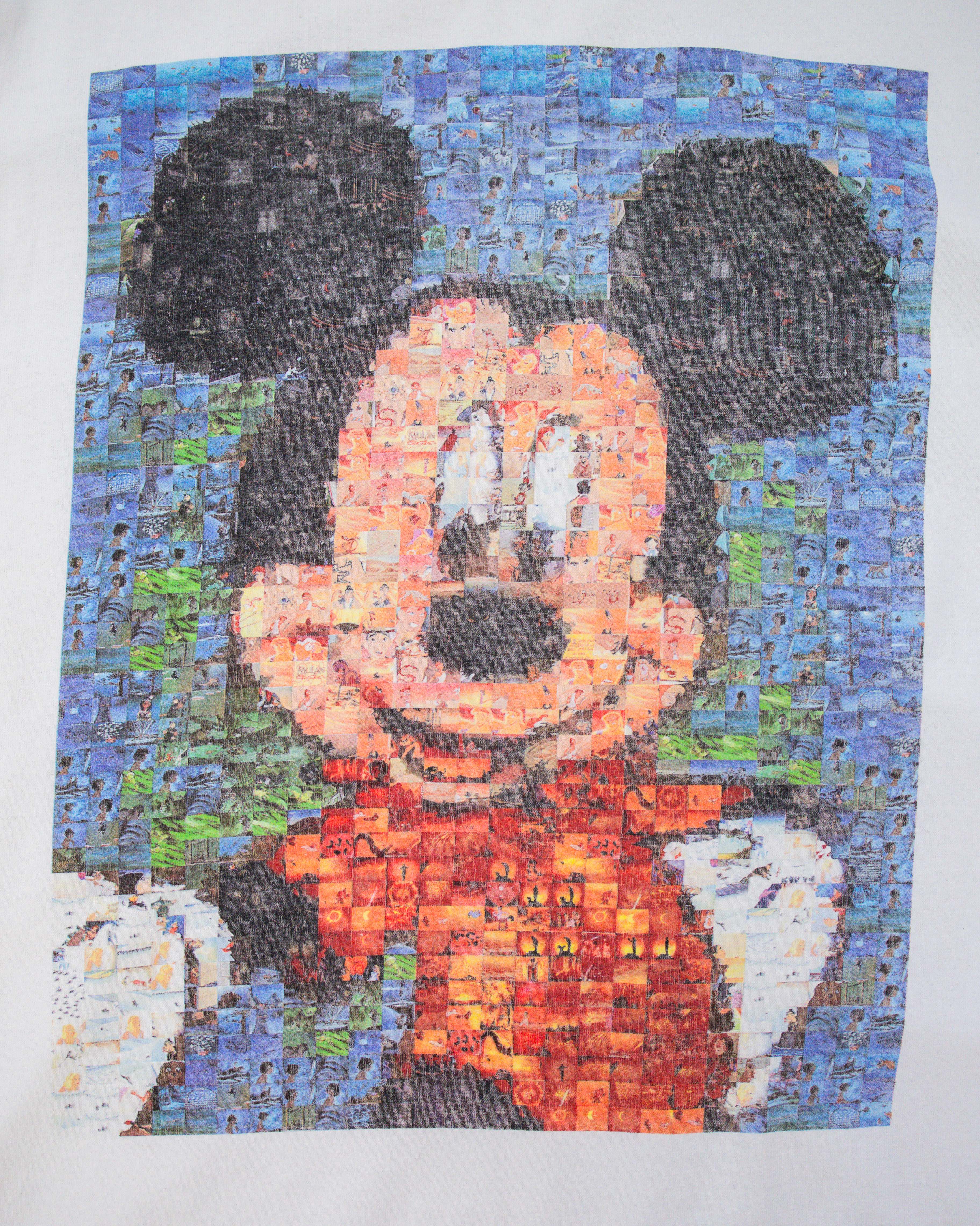 DISNEY PARKS PHOTOMOSAIC MICKEY TEE