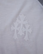 CHROME HEARTS SLUB COTTON RAGLAN TEE