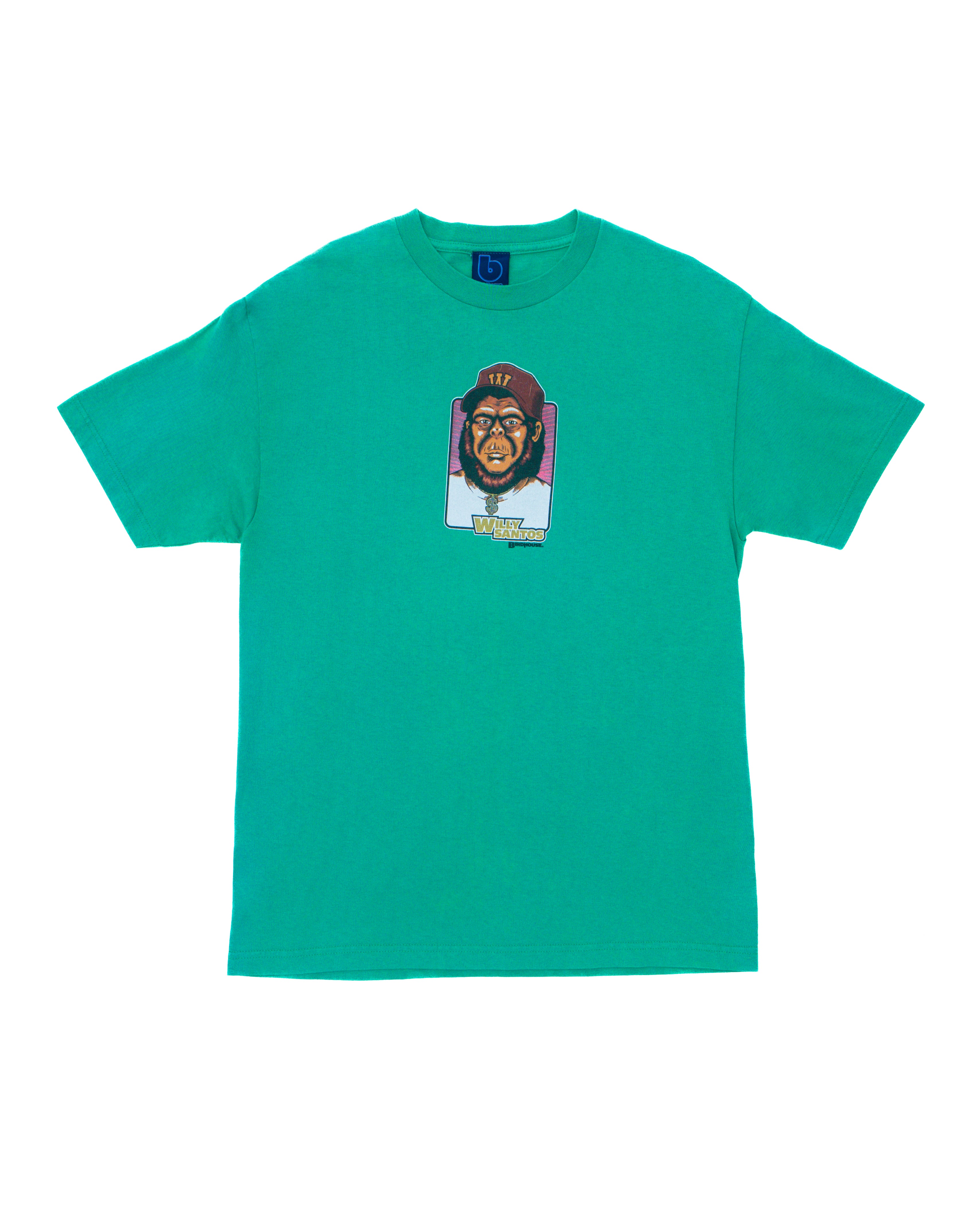 1990s Birdhouse Willy Santos Baseball Ape T