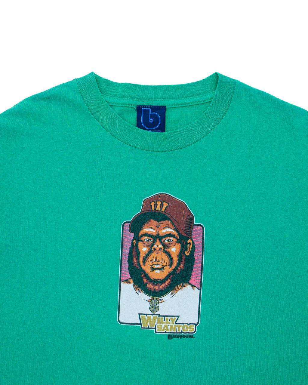 1990s Birdhouse Willy Santos Baseball Ape T