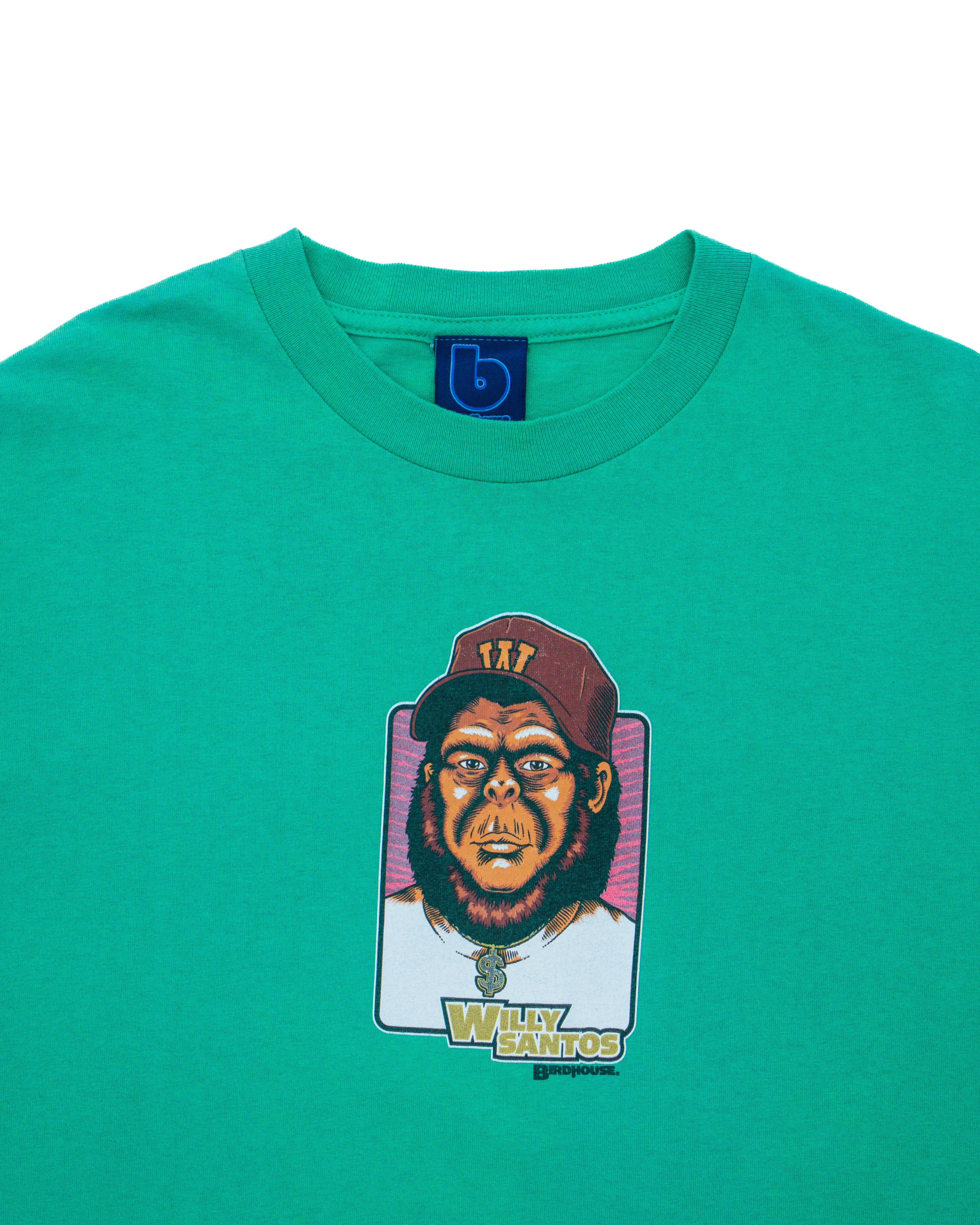1990s Birdhouse Willy Santos Baseball Ape T