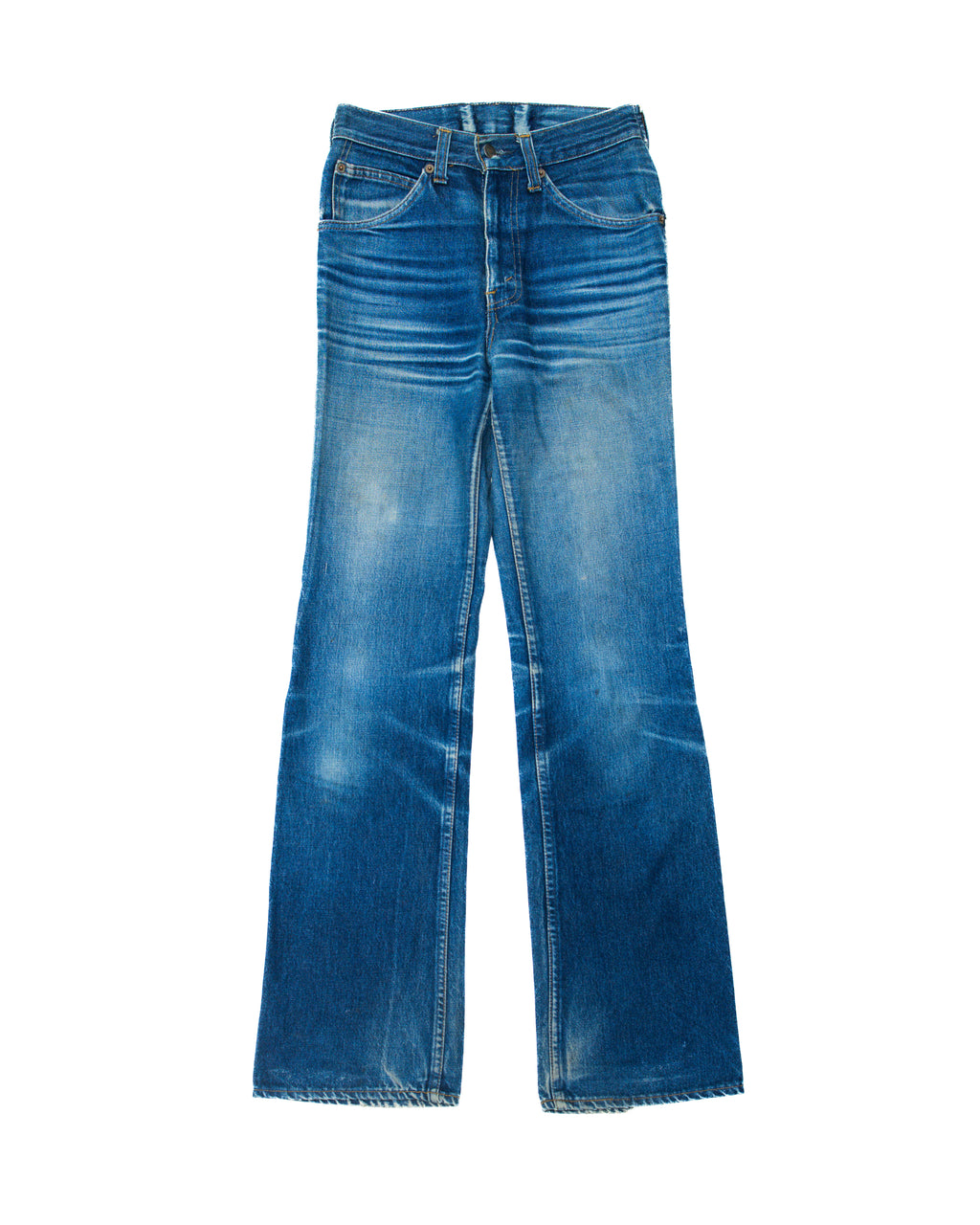 True Vintage Levi's Flared Denim Pants (Hemmed Waist)
