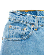 1990s Levi's 550 Relaxed Taper Fit Light Wash Denim (26x30)