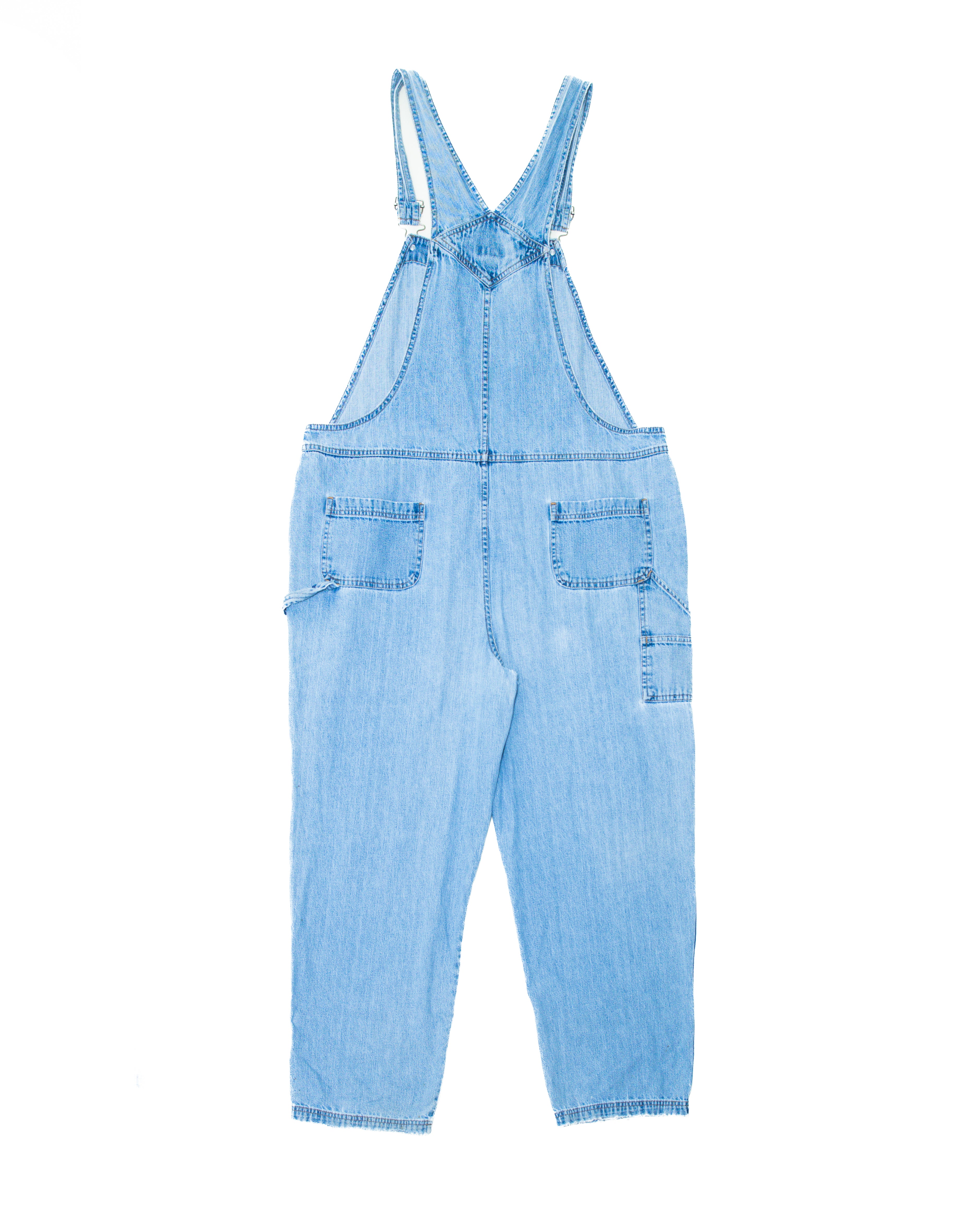 1990s Cherokee Light Denim Overalls (XL 38x30)