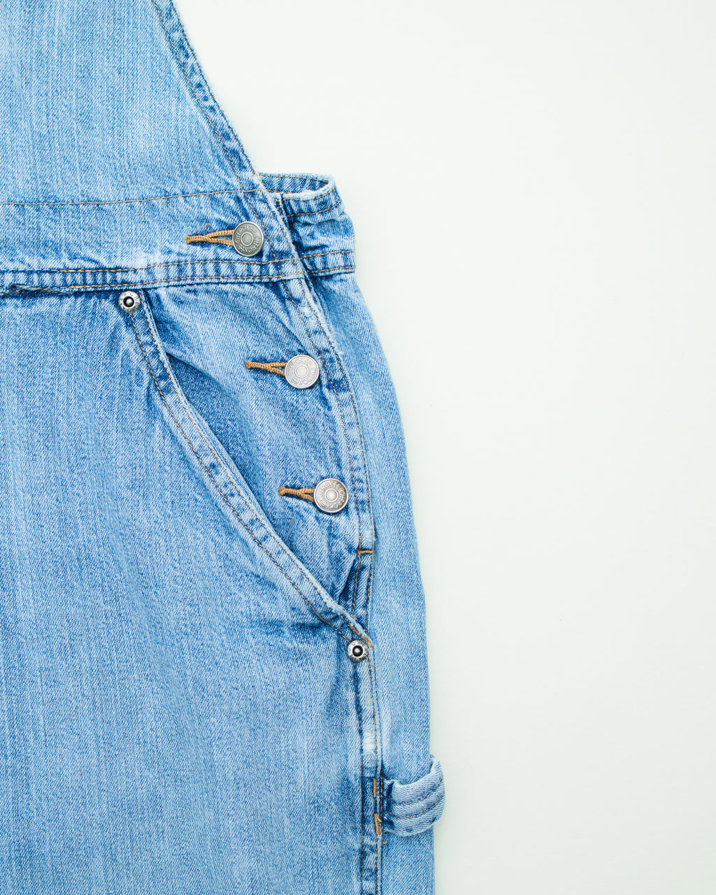 1990s Cherokee Light Denim Overalls (XL 38x30)