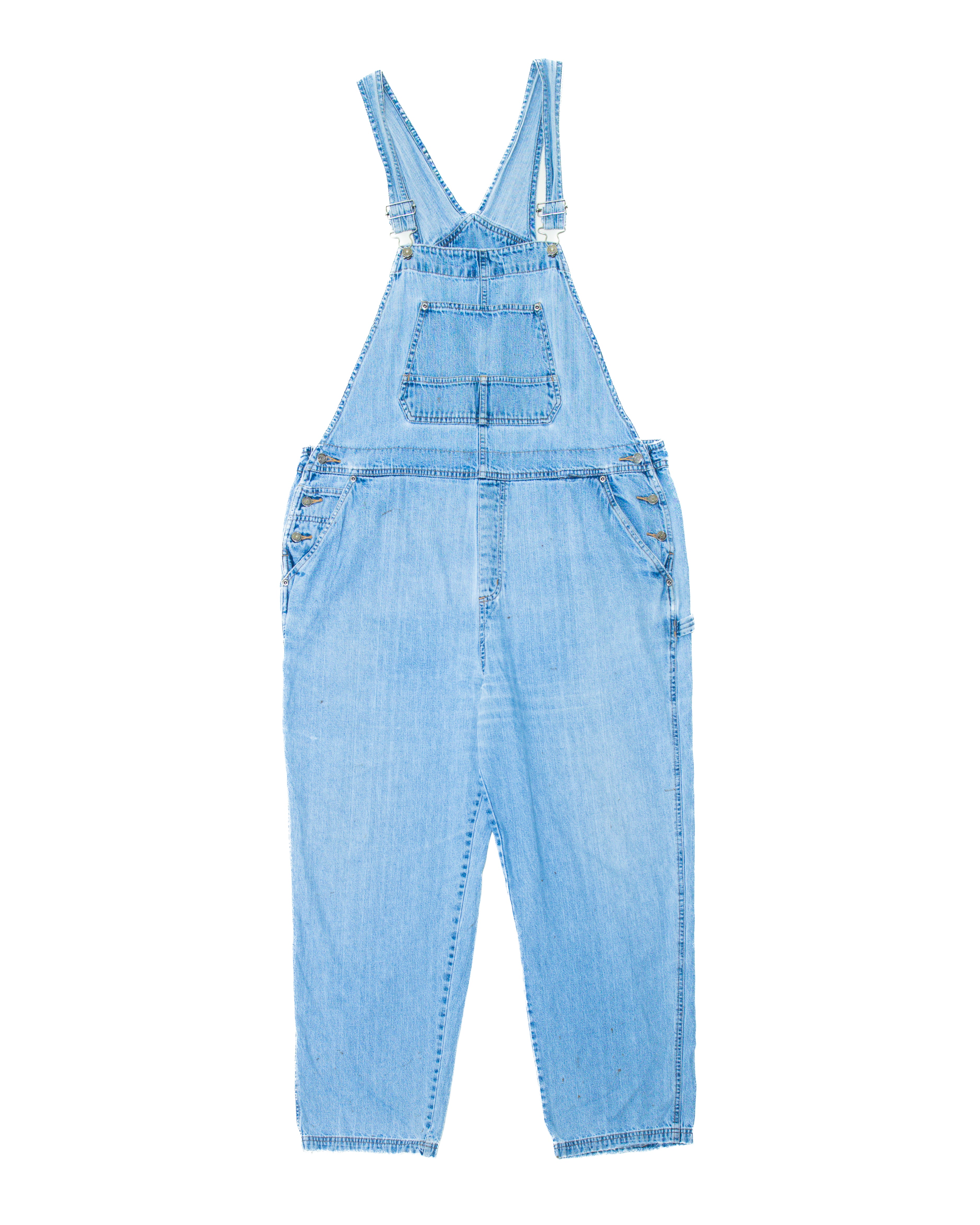 1990s Cherokee Light Denim Overalls (XL 38x30)