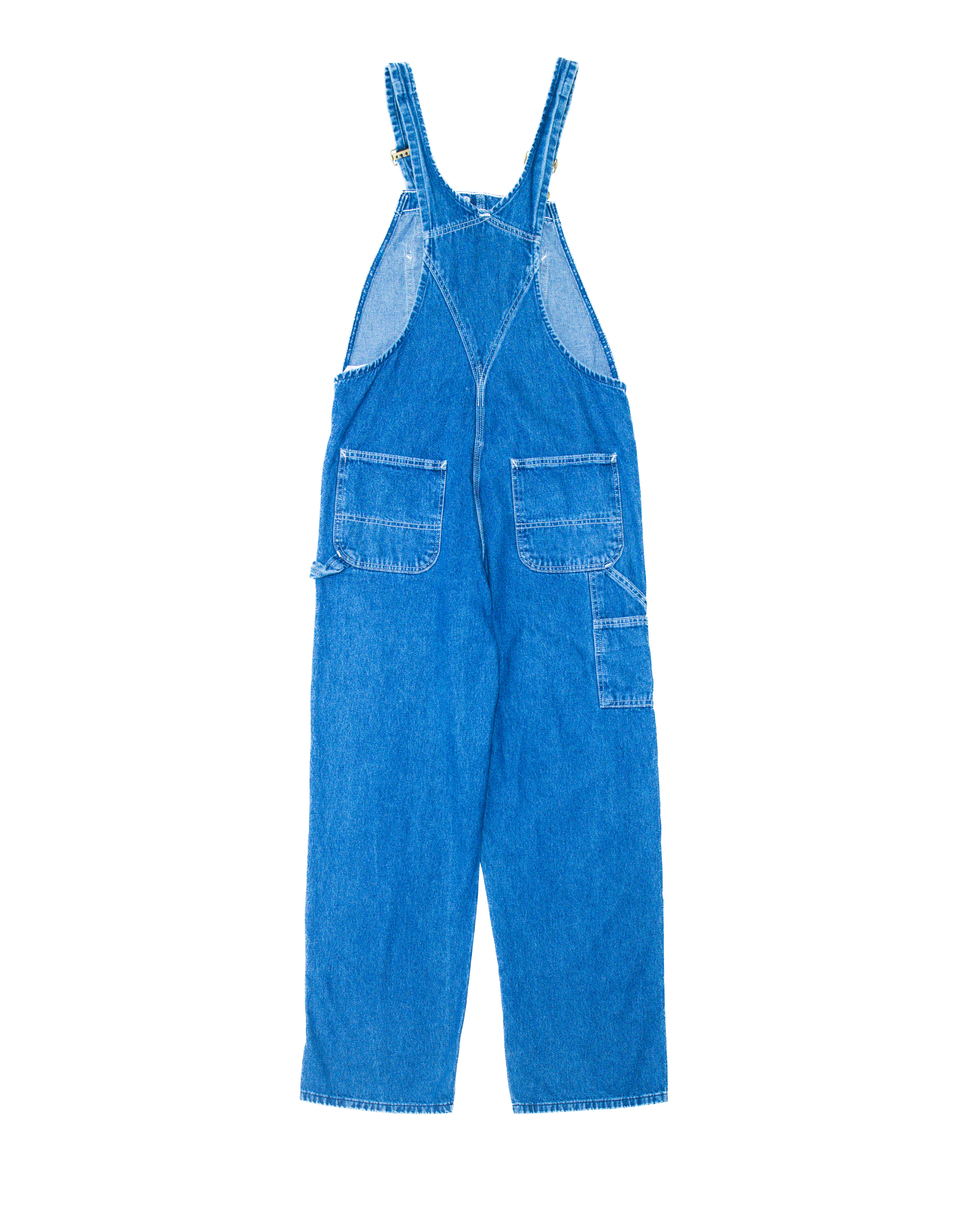 2000s Carhartt Medium Denim Overalls (34x32)