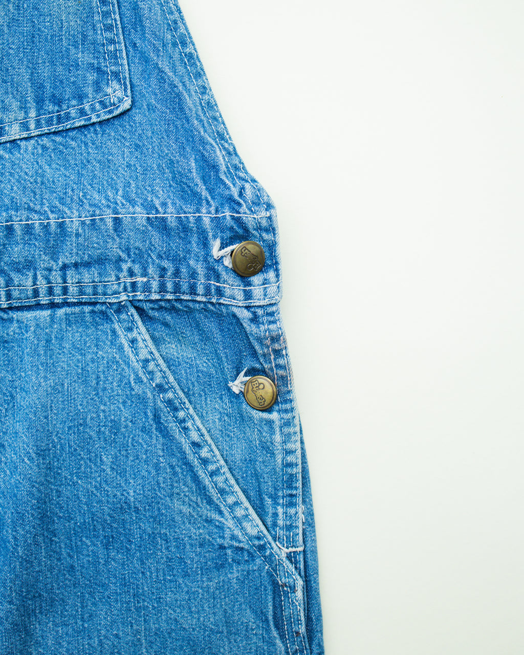 2000s Oshkosh B'Gosh Flared Denim Overalls (28x30)