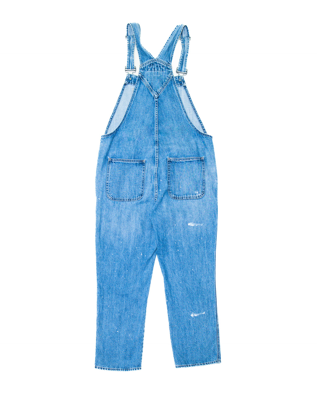2000s GAP Paint Splatter Denim Overalls (M 34x30)