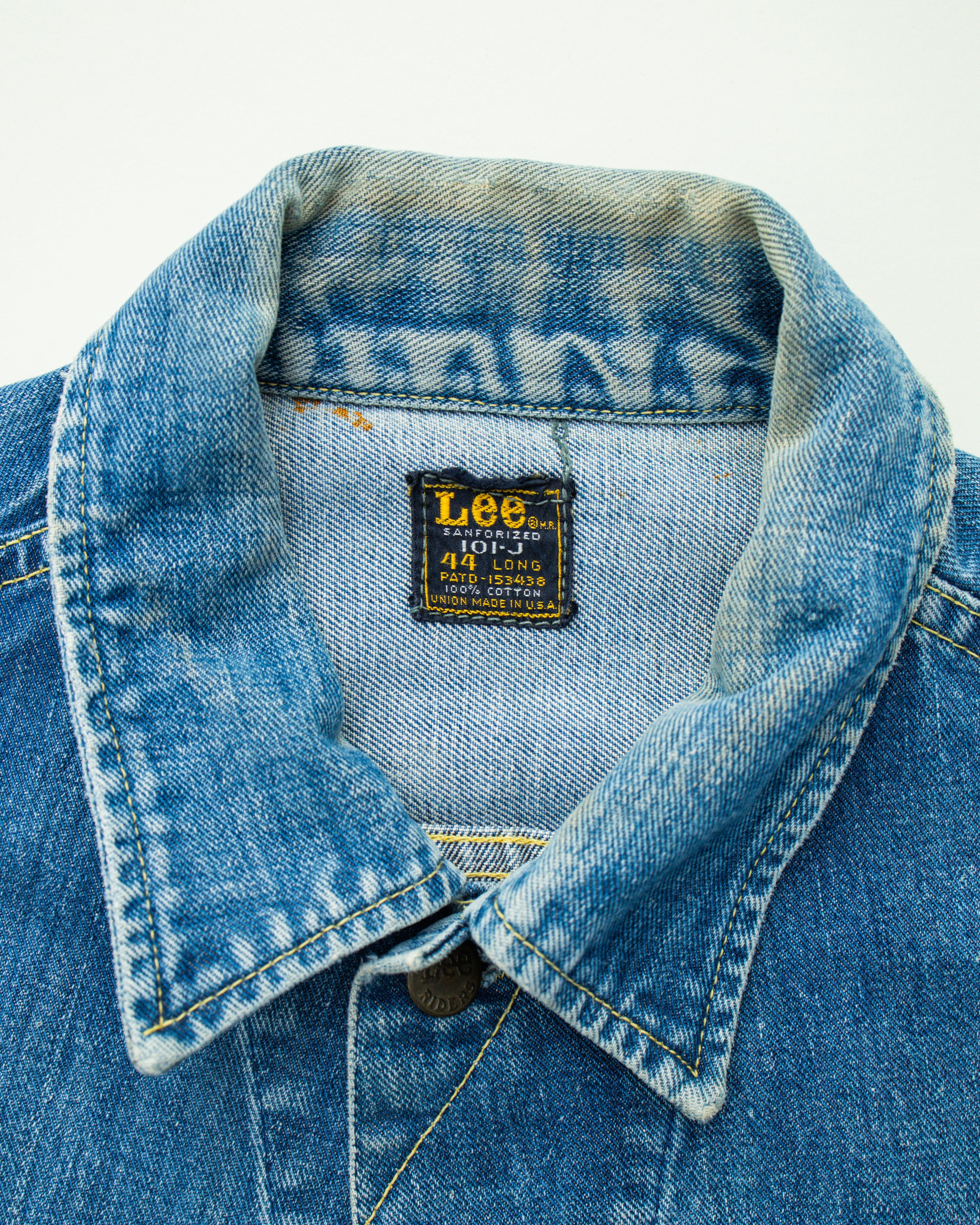 1970s Lee 101-J Union Made Denim Jacket – M-Star Studios