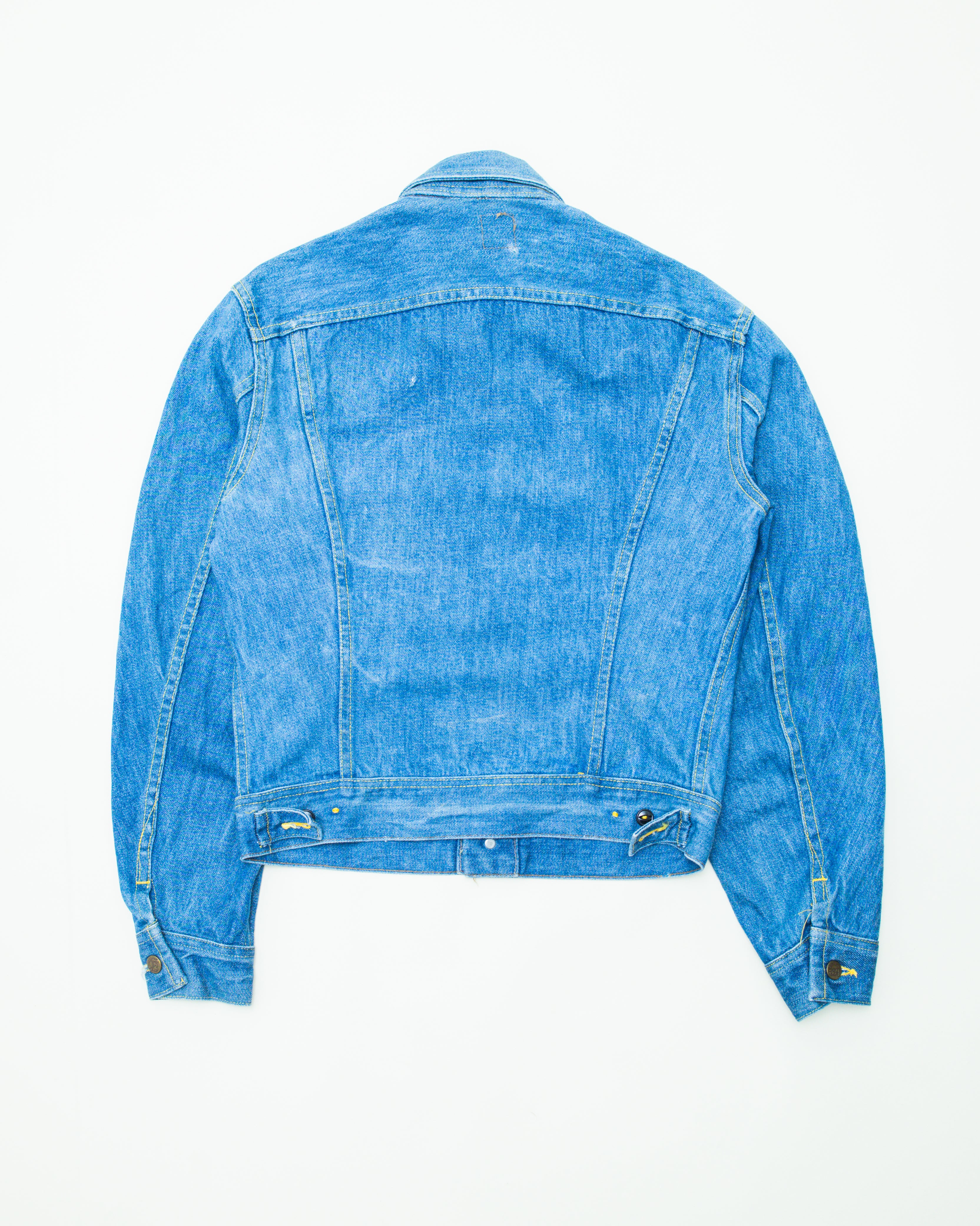 1970s Lee Sanforized Raw Denim Jacket