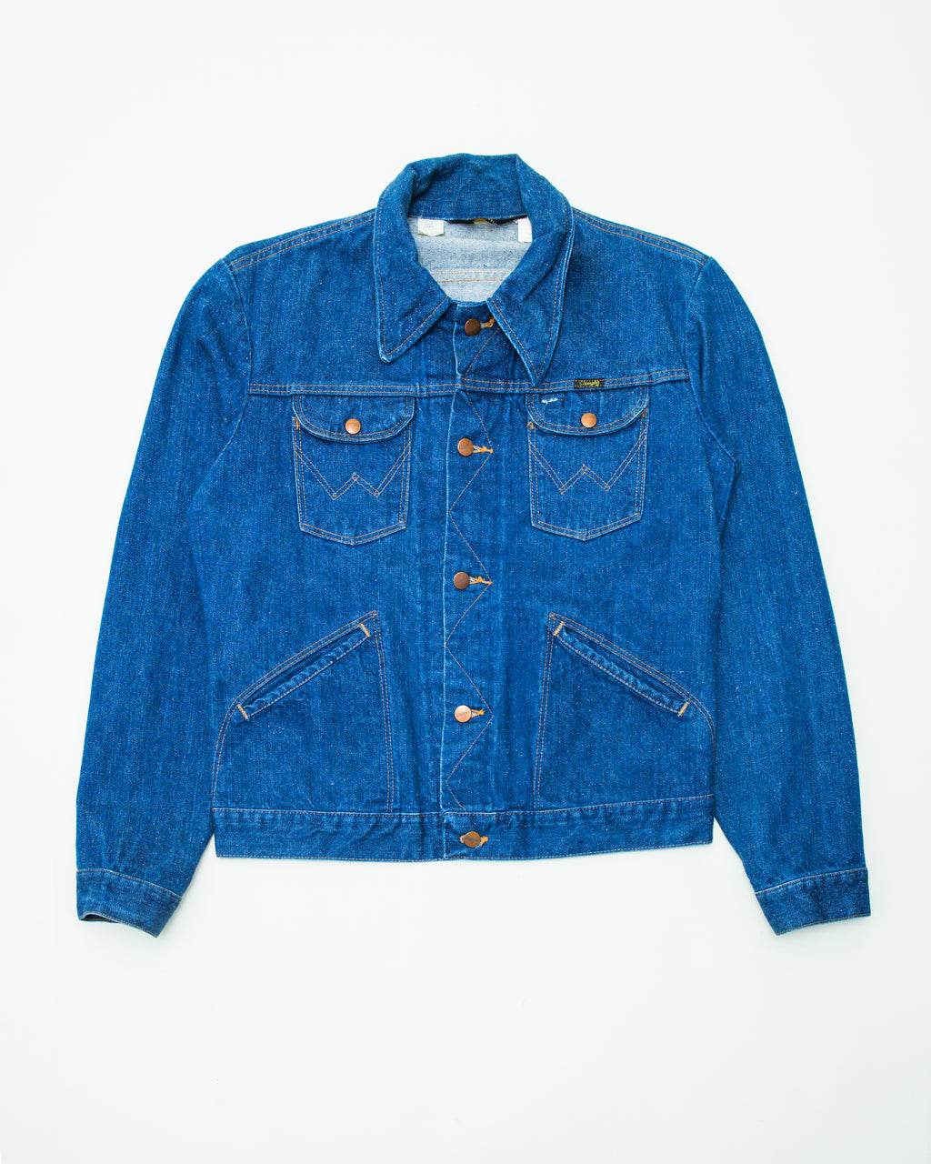1970s Wrangler Made in USA Trucker W/ Chore Pockets